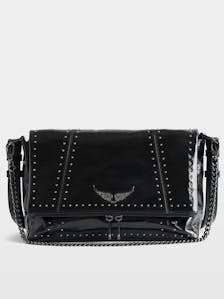 Rocky II Vintage Studded Leather Bag