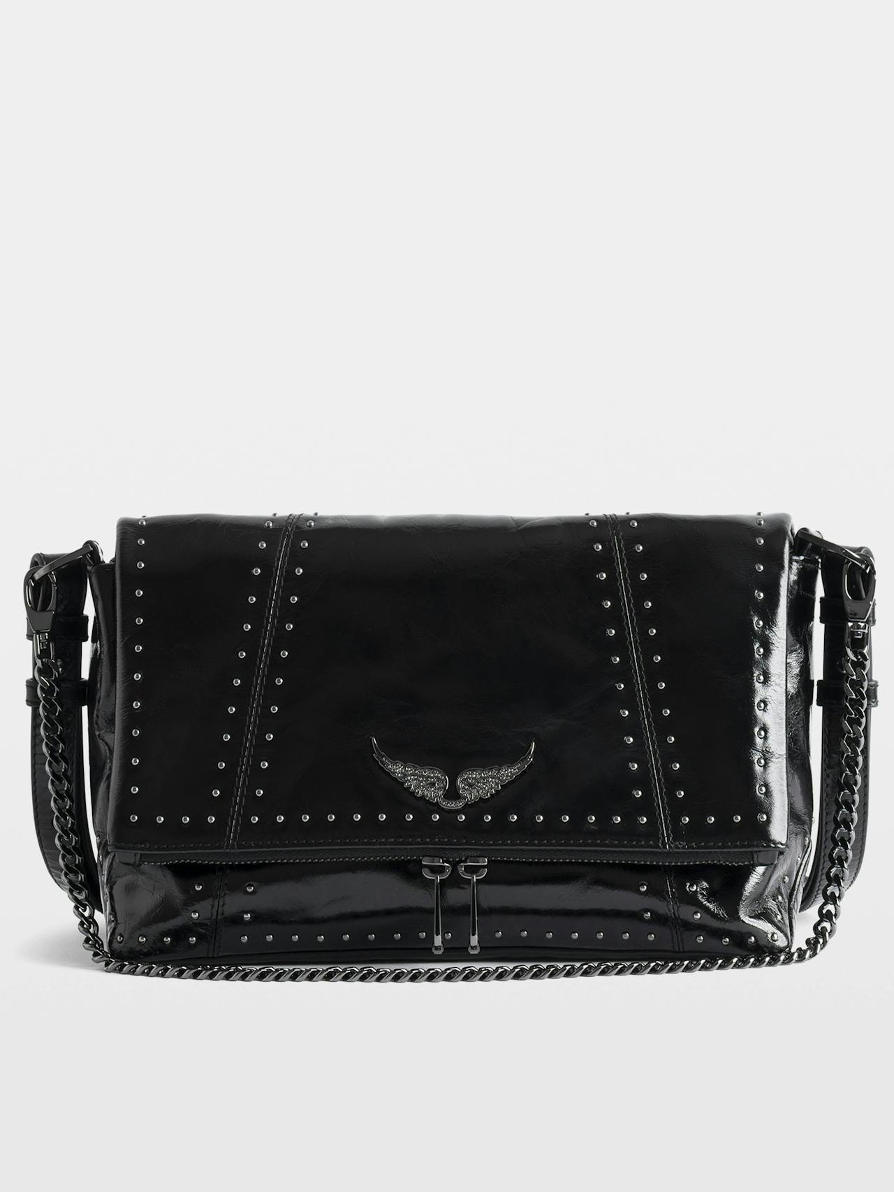 Rocky II Vintage Studded Leather Bag
