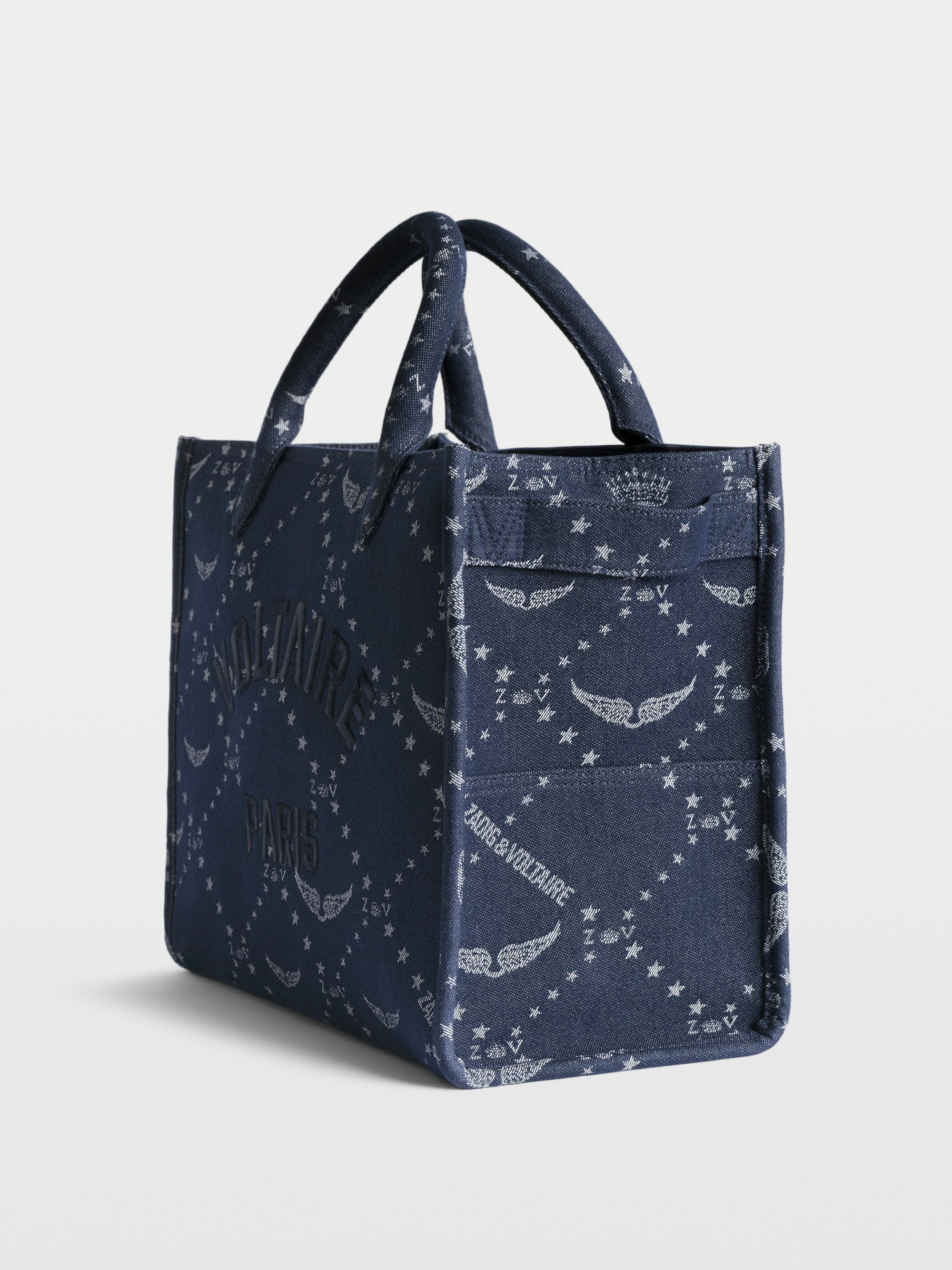 Borsa Angel Tote Denim Monogram