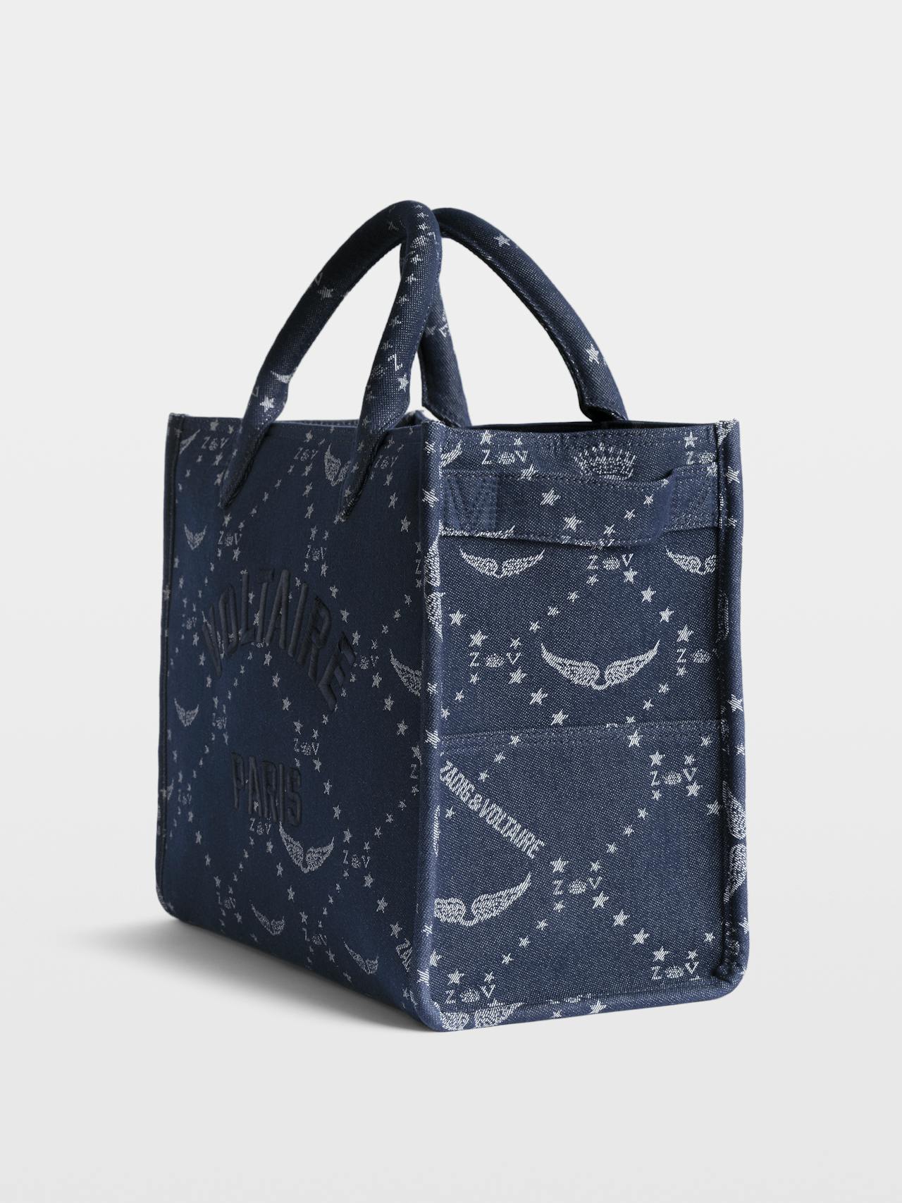 Borsa Angel Tote Denim Monogram