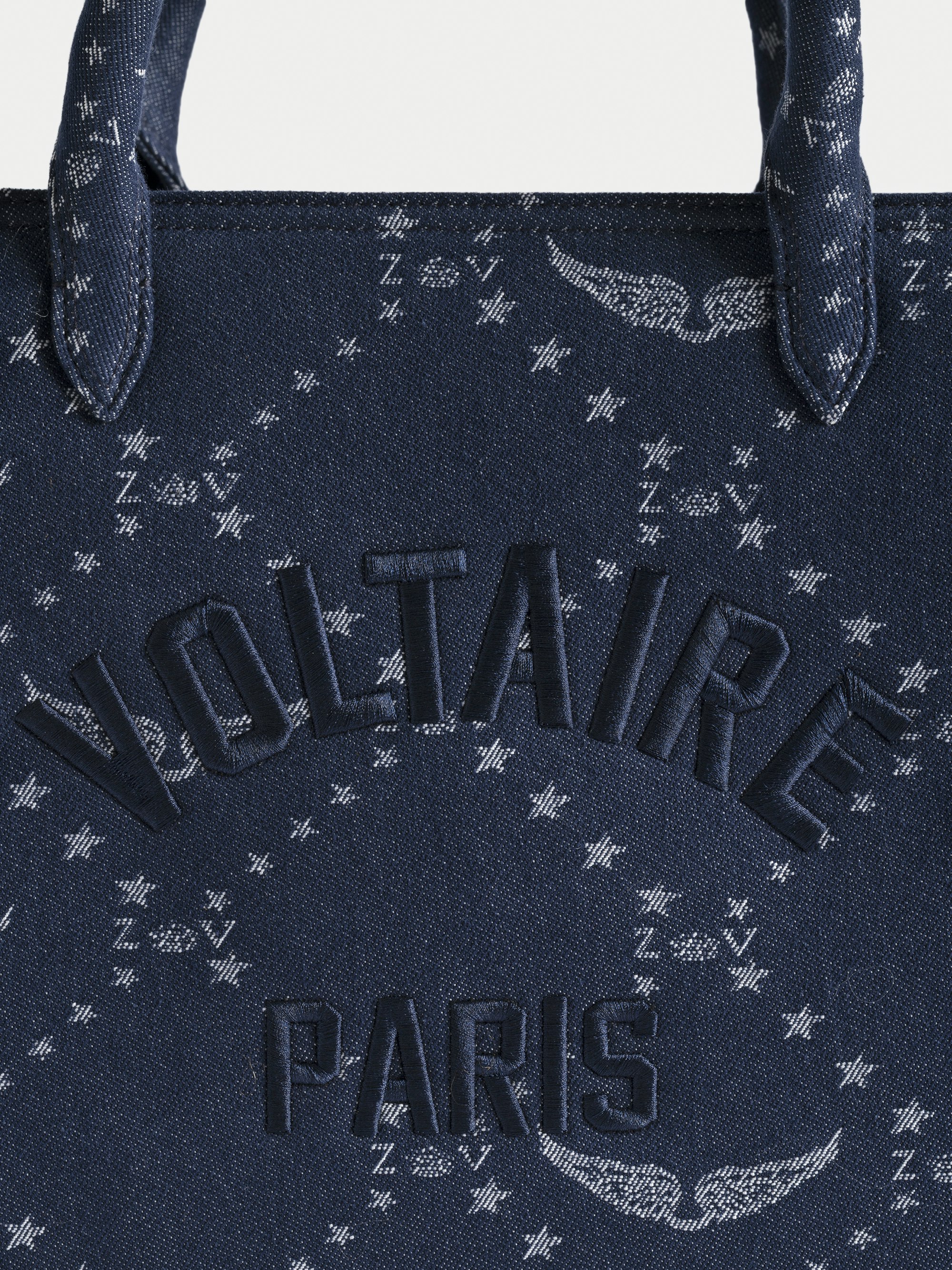 Borsa Angel Tote Denim Monogram