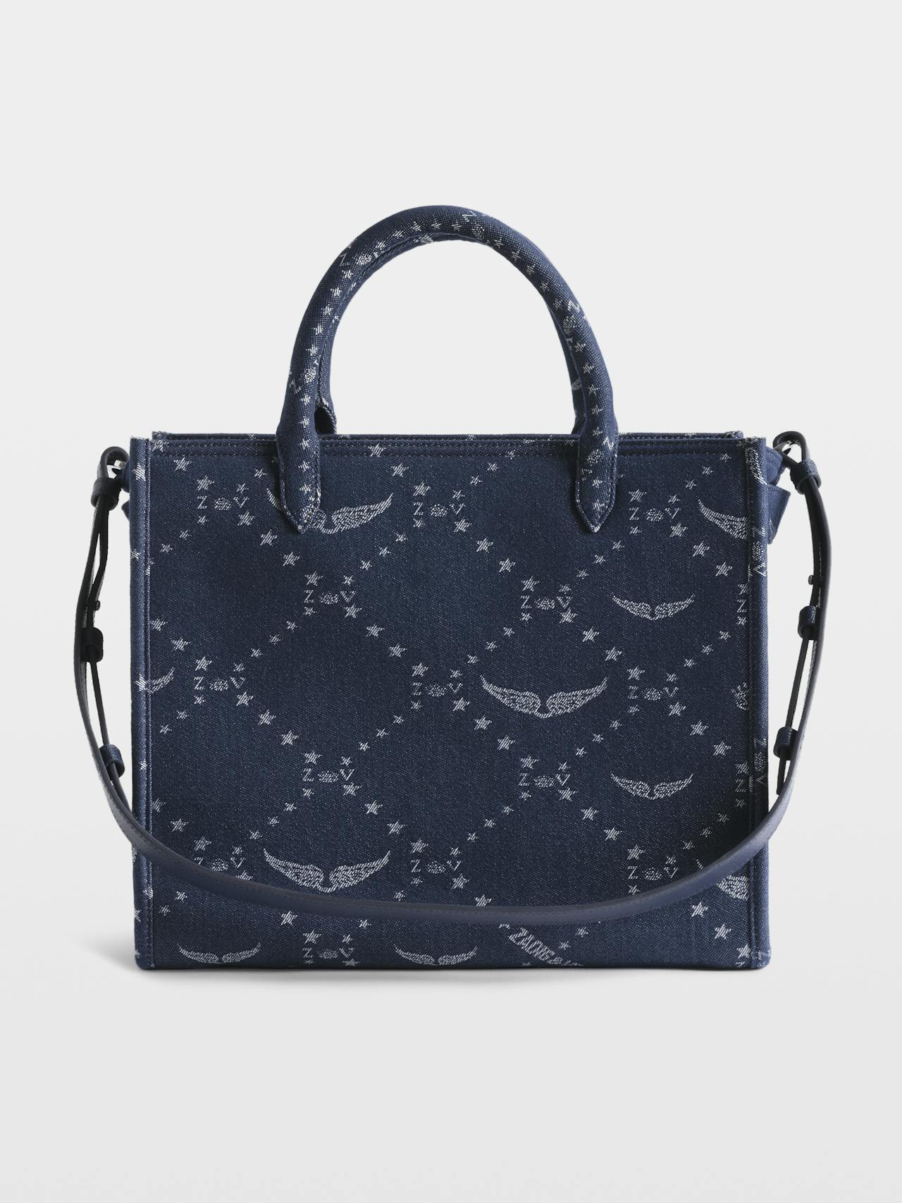 Borsa Angel Tote Denim Monogram
