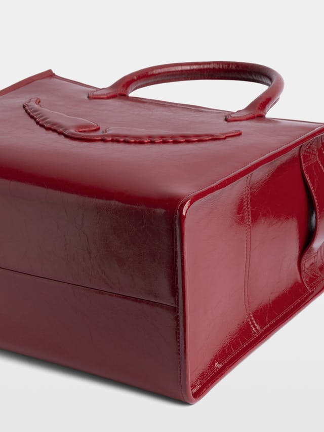 Angel Tote Tasche Wrinkled Patent