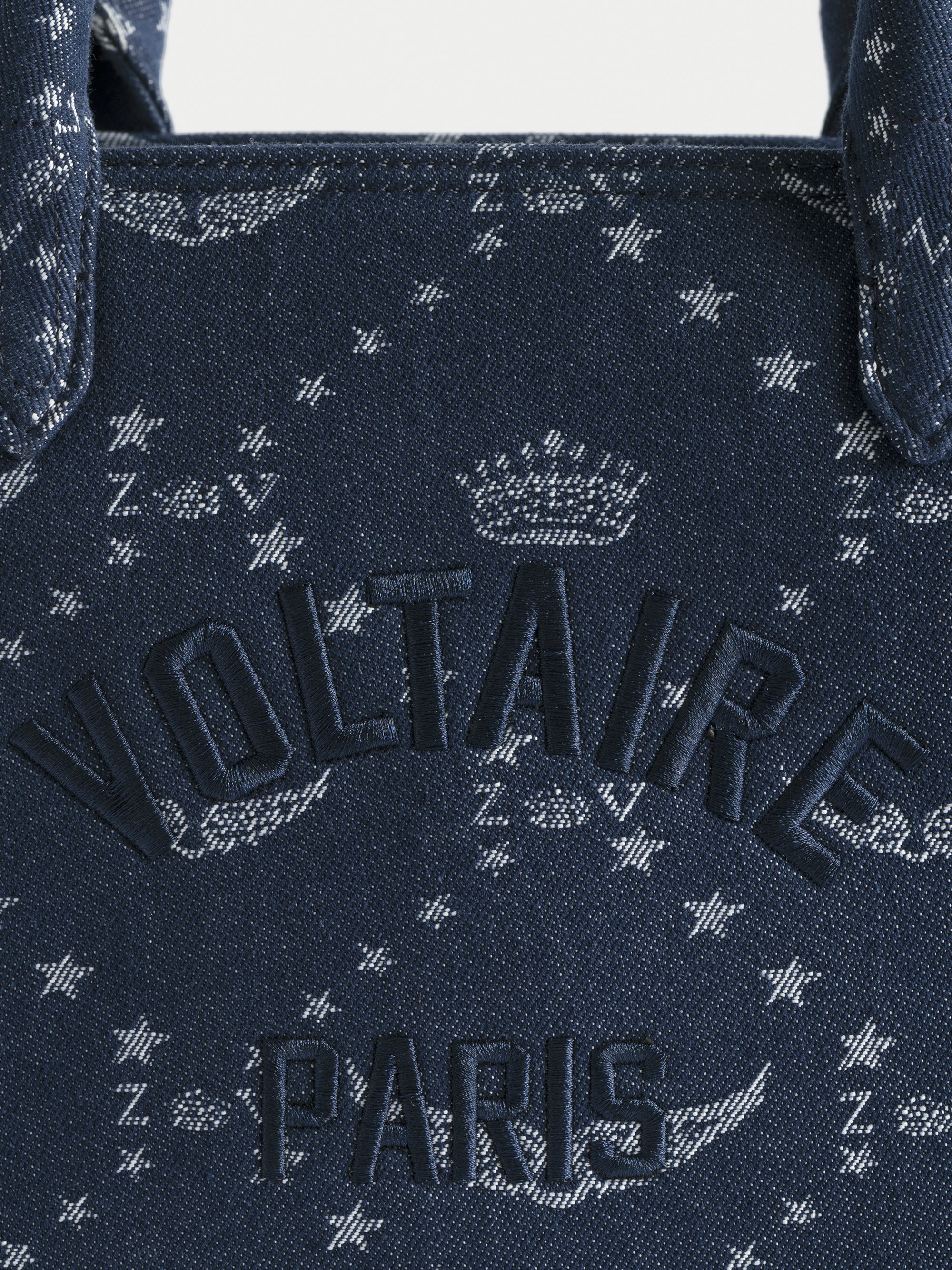 Borsa Angel Tote XS Monogramma Denim