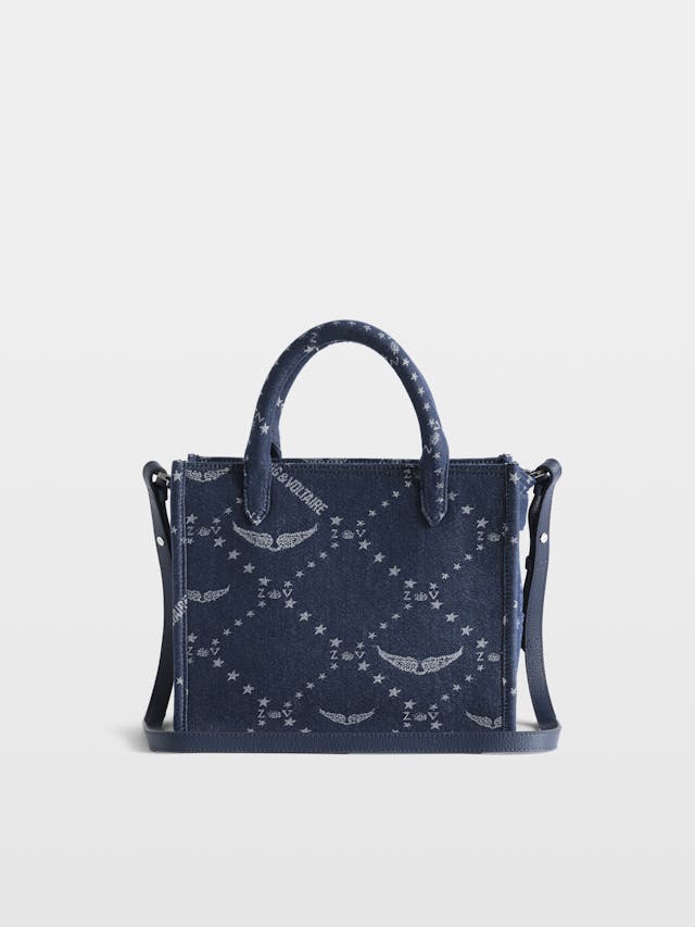 Angel Tote XS Denim-Monogramm Tasche