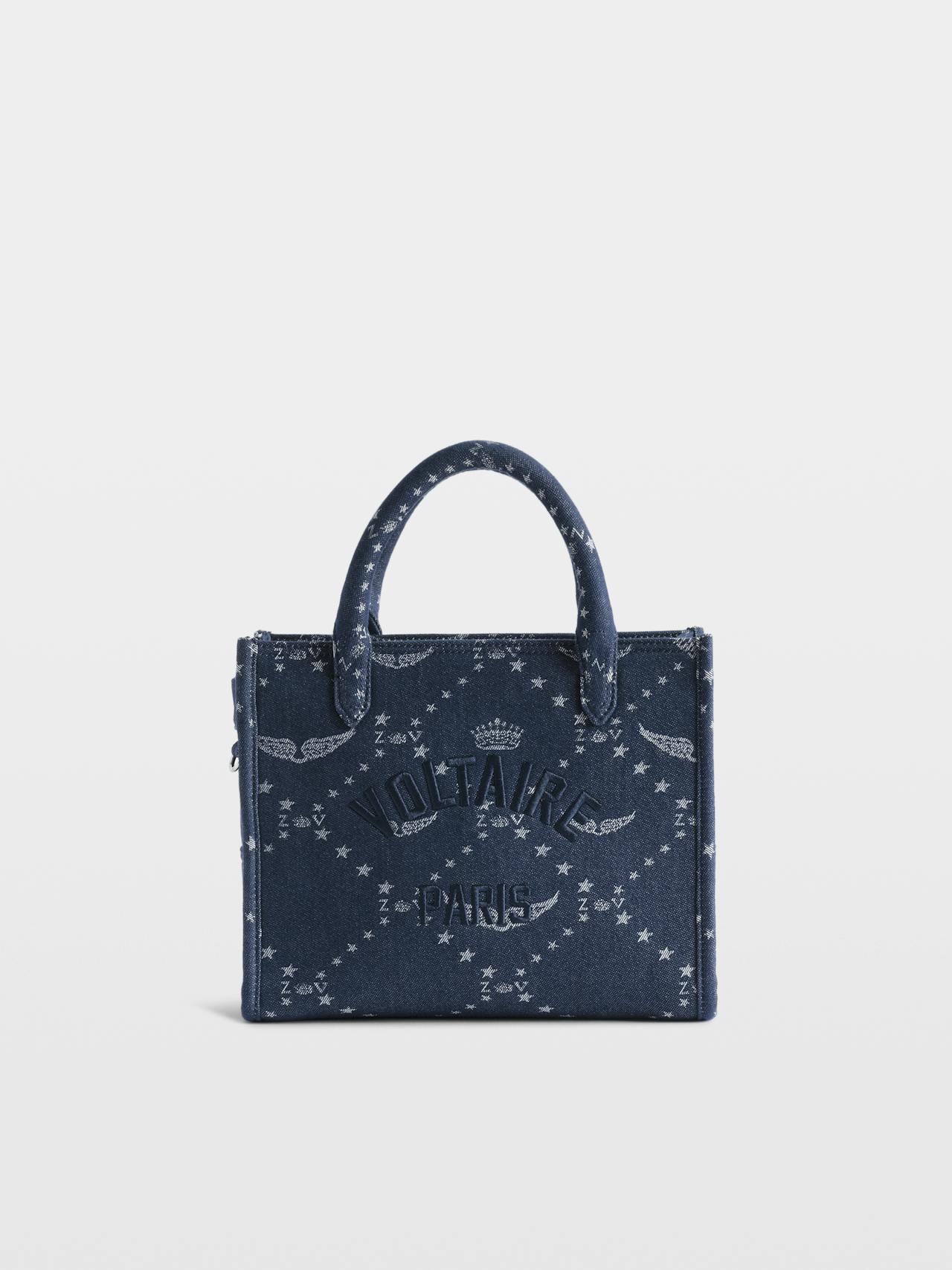 Borsa Angel Tote XS Monogramma Denim