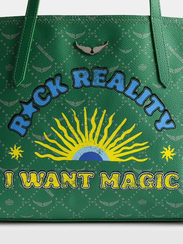 Z Shopper Monogram Tag Bag