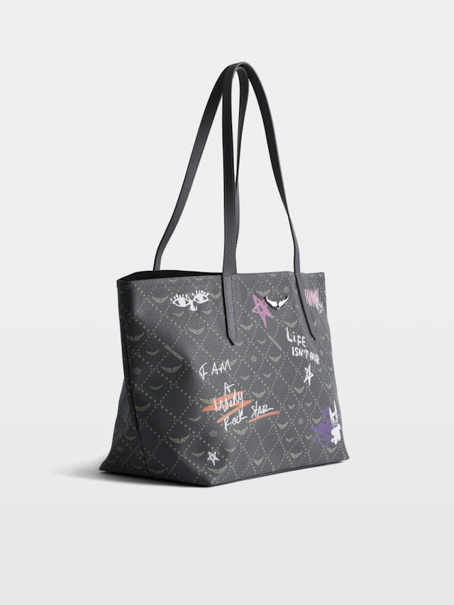 Z Shopper Monogram Tag Bag