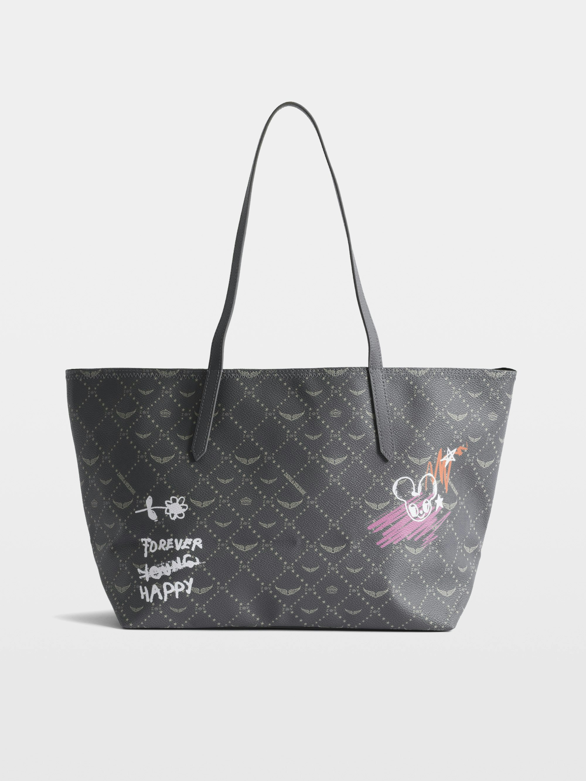 Z Shopper Monogram Tag Bag