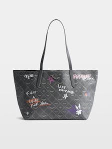 Z Shopper Monogram Tag Bag