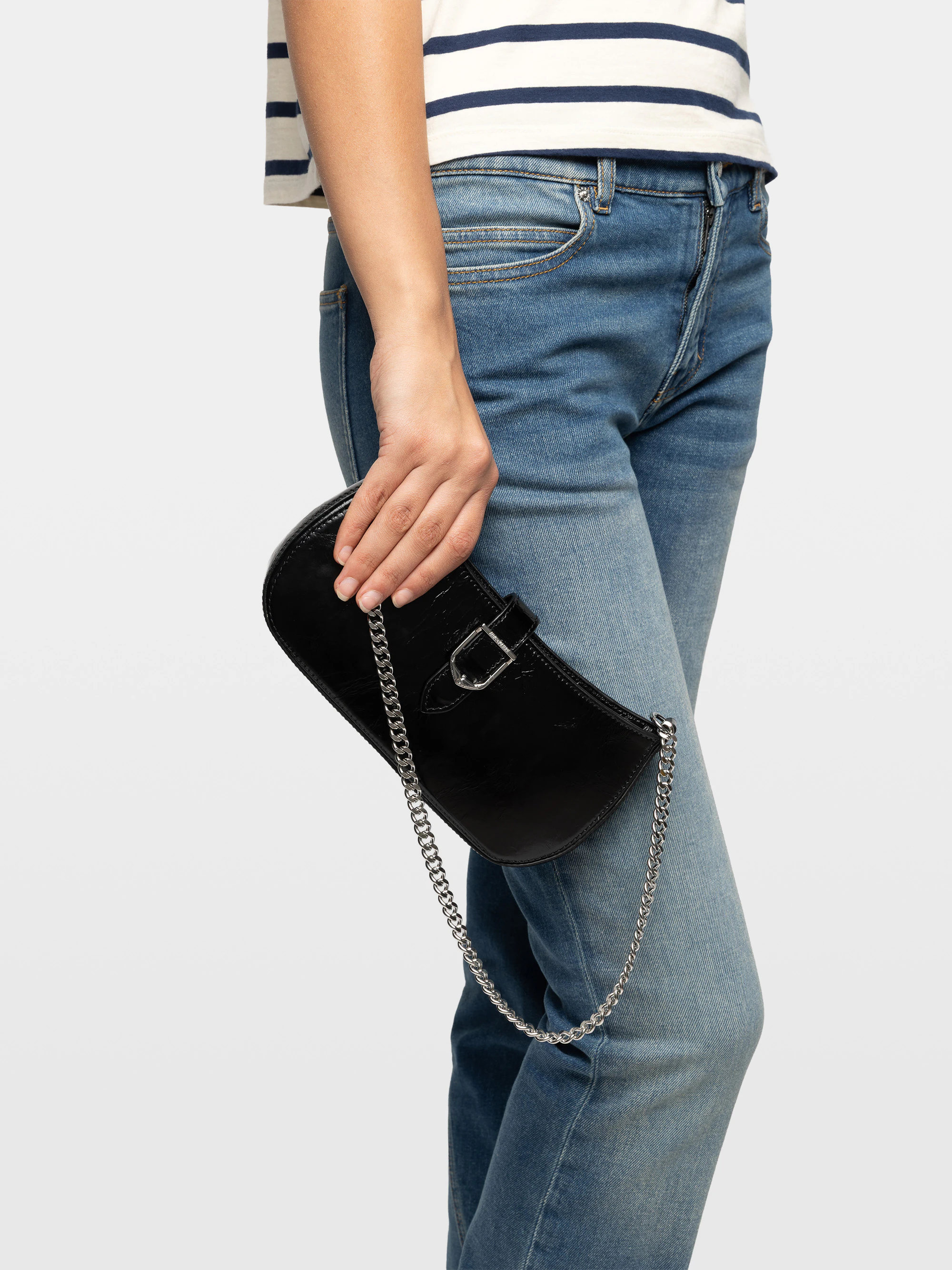 Janis Vintage Patent Bag