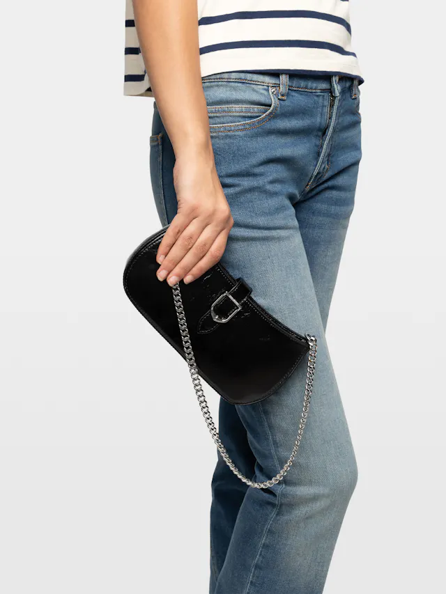 Janis Vintage Patent Bag