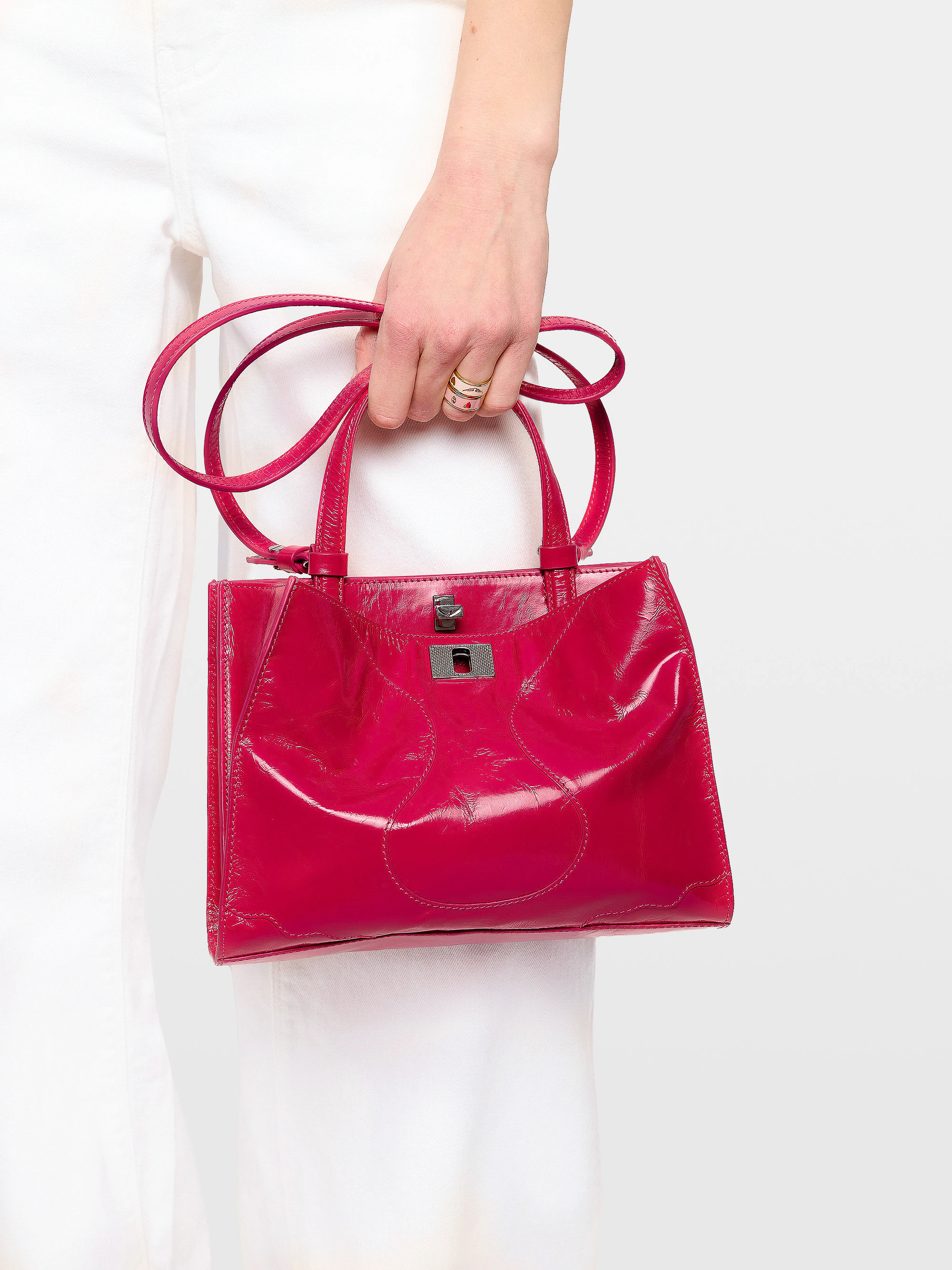 Jack Mini Vintage Patent Bag