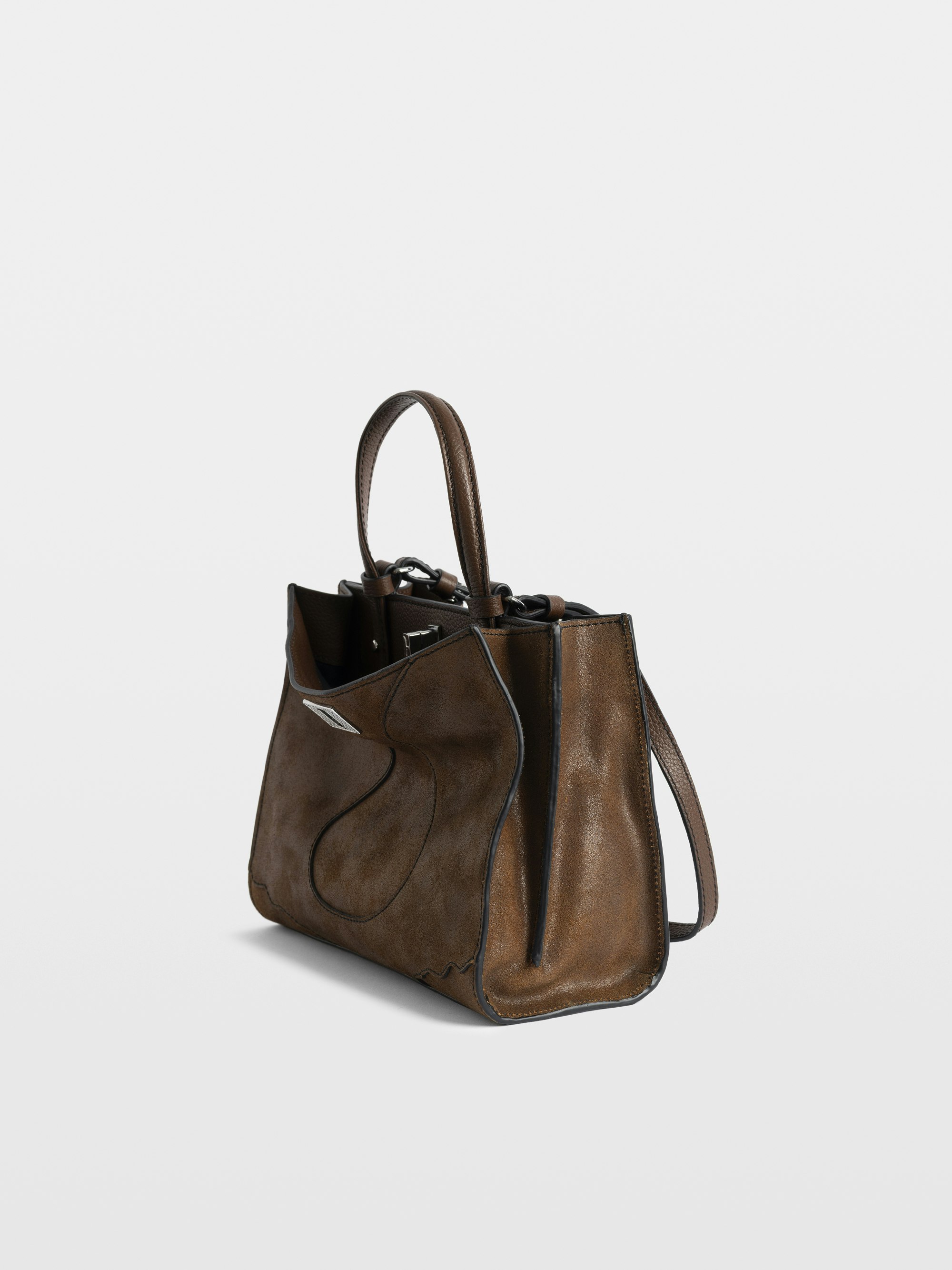 Jack Nano Waxy Suede Bag
