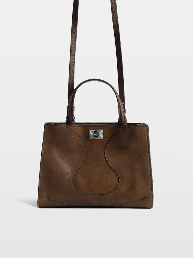 Jack Nano Waxy Suede Bag