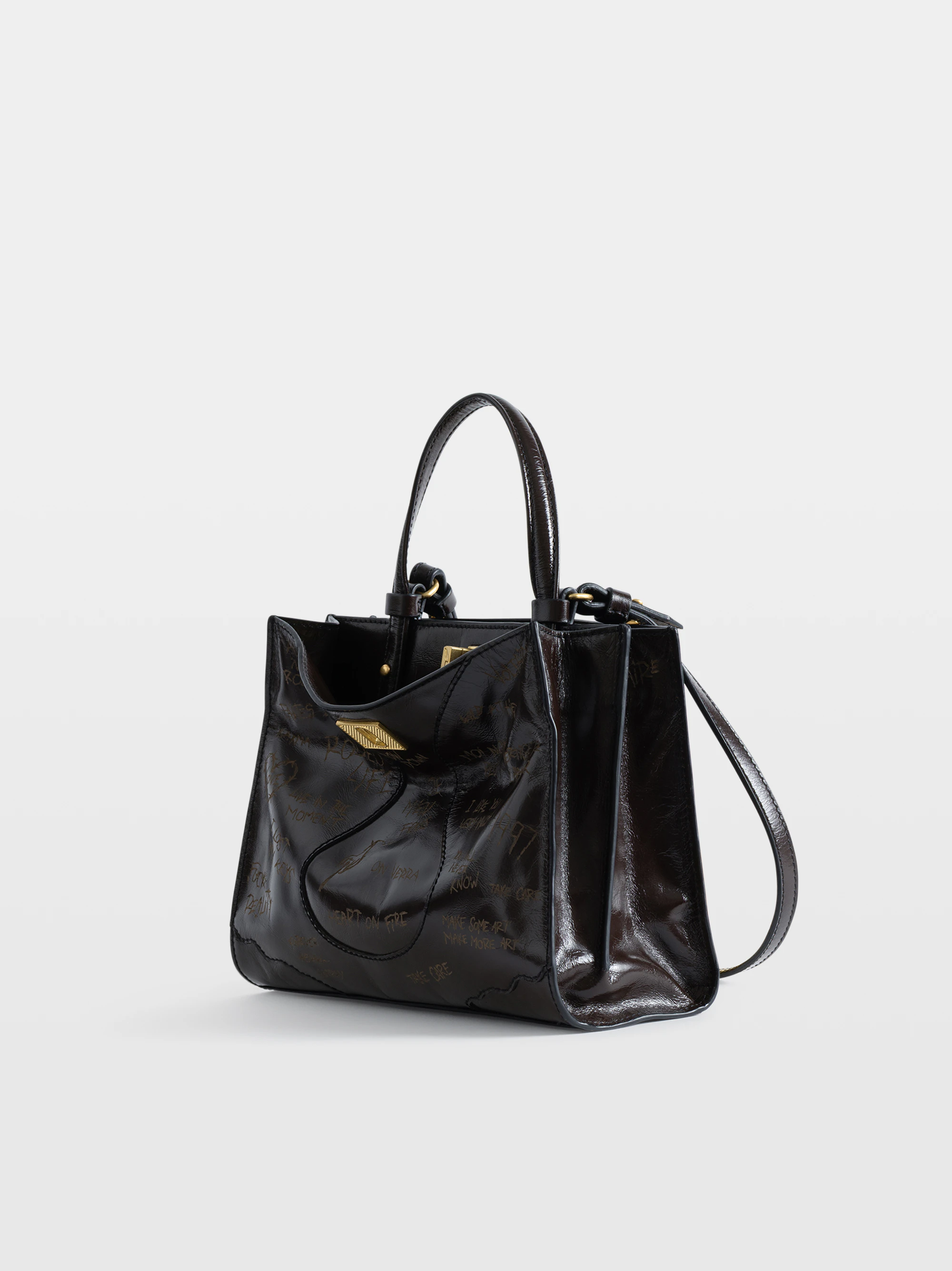 Jack Mini Vintage Patent Laser Bag