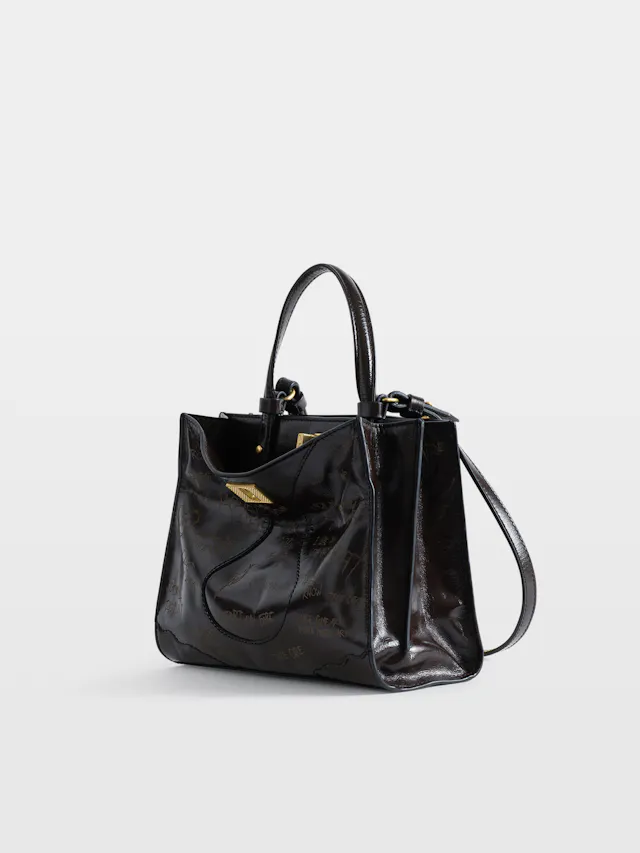 Jack Mini Vintage Patent Laser Bag