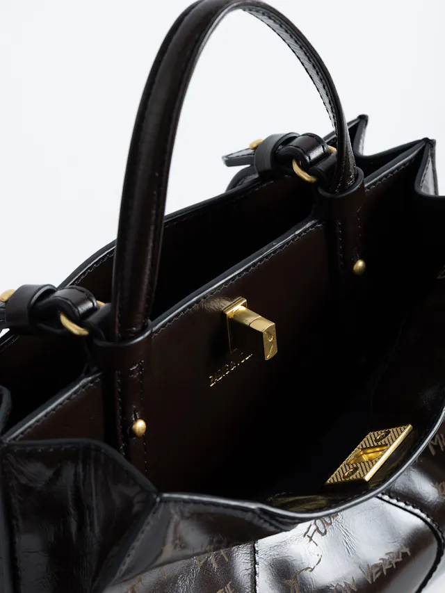 Jack Mini Vintage Patent Laser Bag