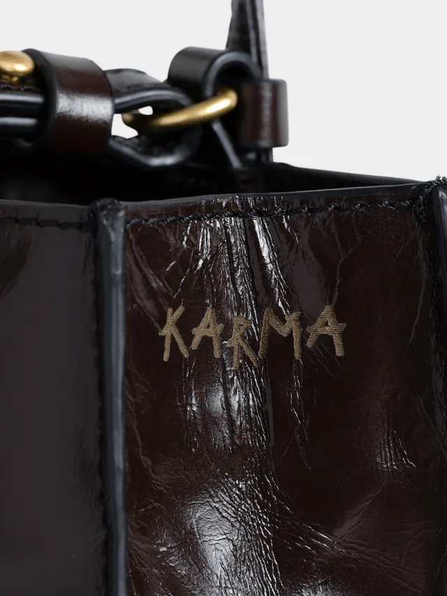 Jack Mini Vintage Patent Laser Bag