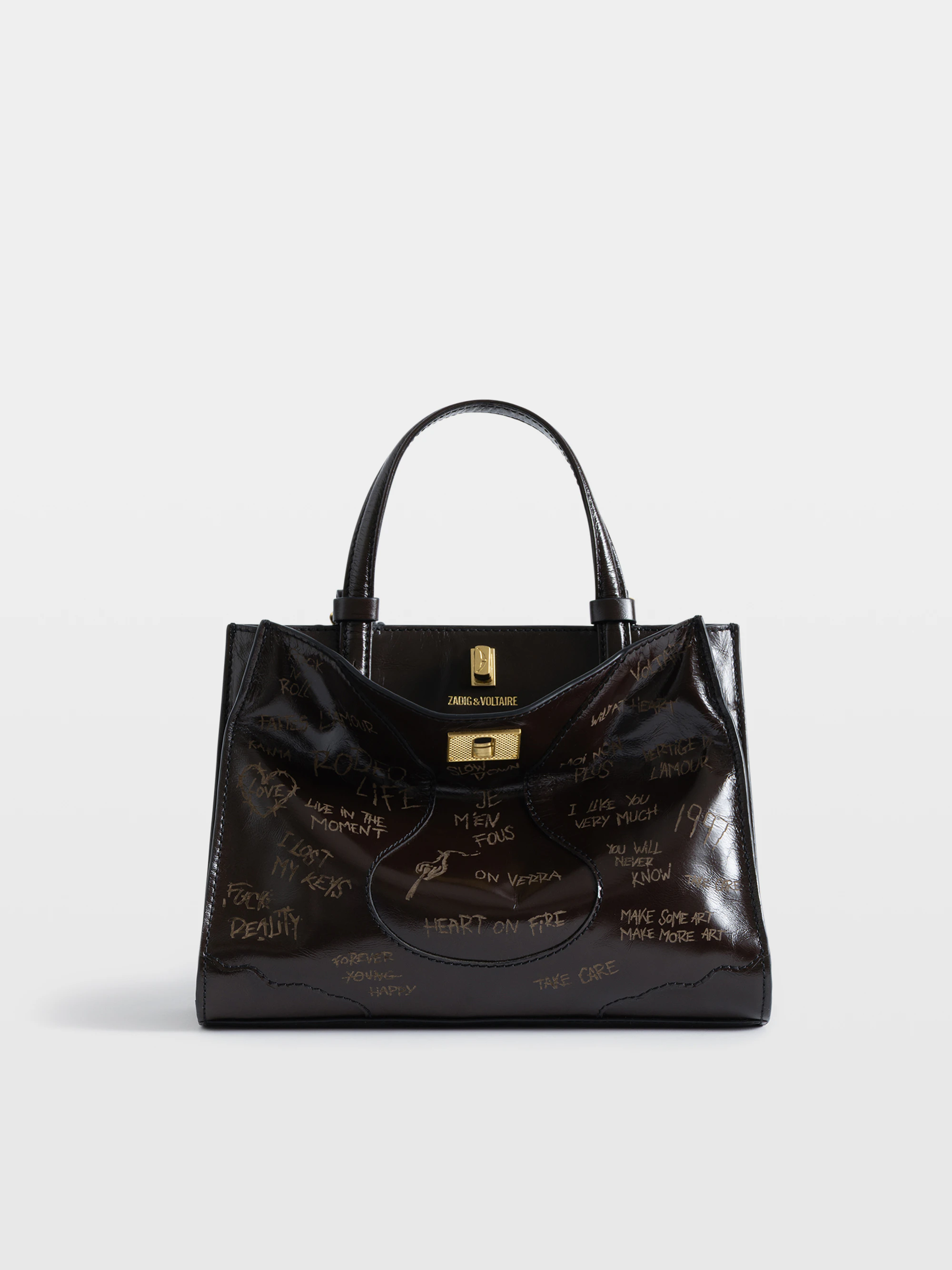 Jack Mini Vintage Patent Laser Bag