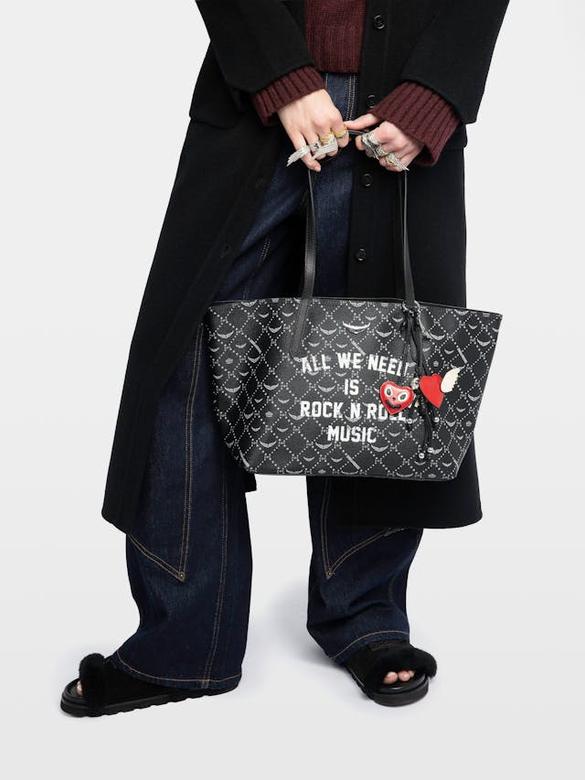 Borsa Z Shopper Monogram Music Tag
