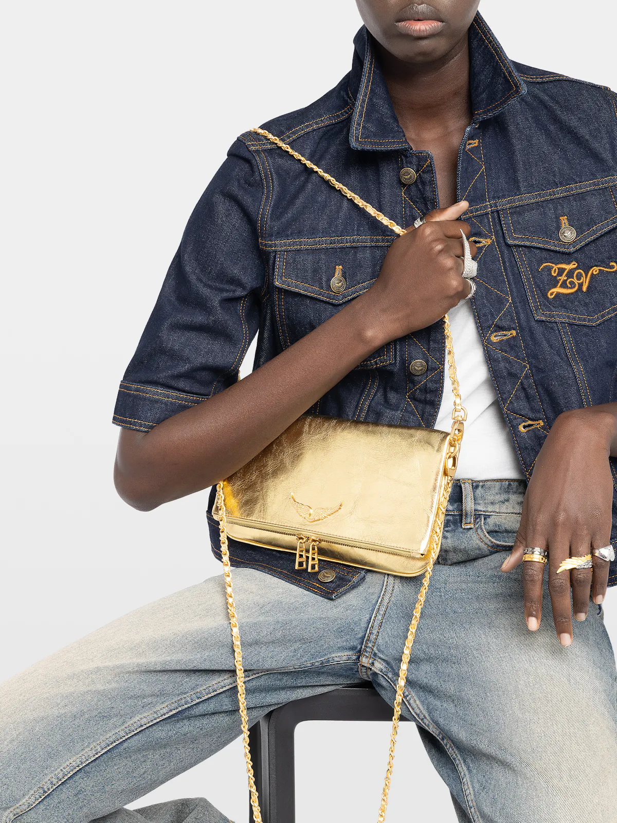 Pochette Rock Vintage Metal