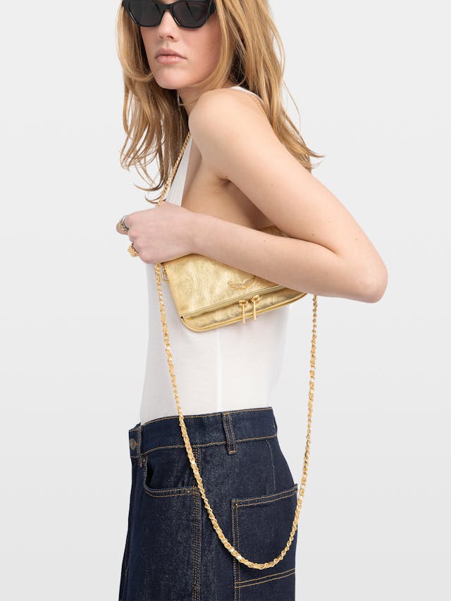 Rock Nano Vintage Metal Clutch