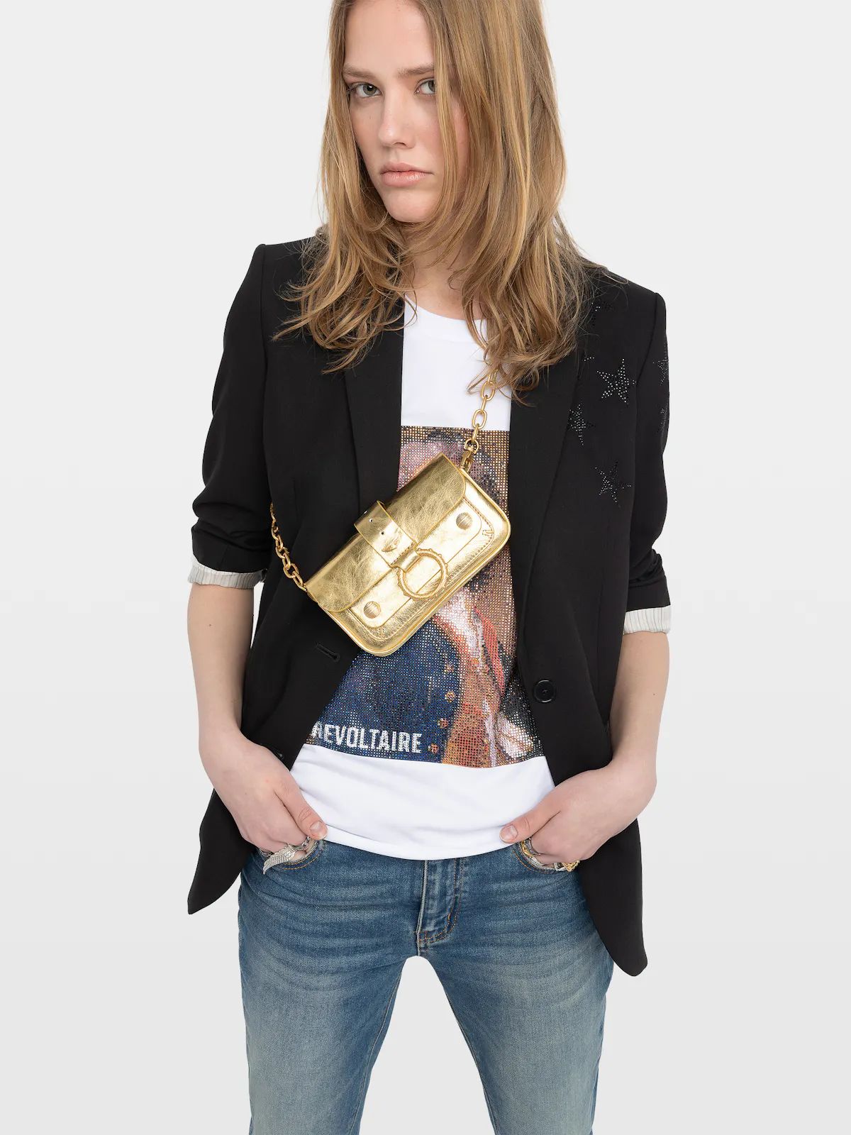 Sac Kate Wallet Vintage Metal