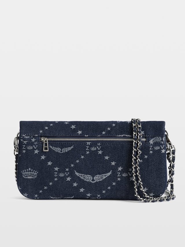Rock Monogram Denim Pochette