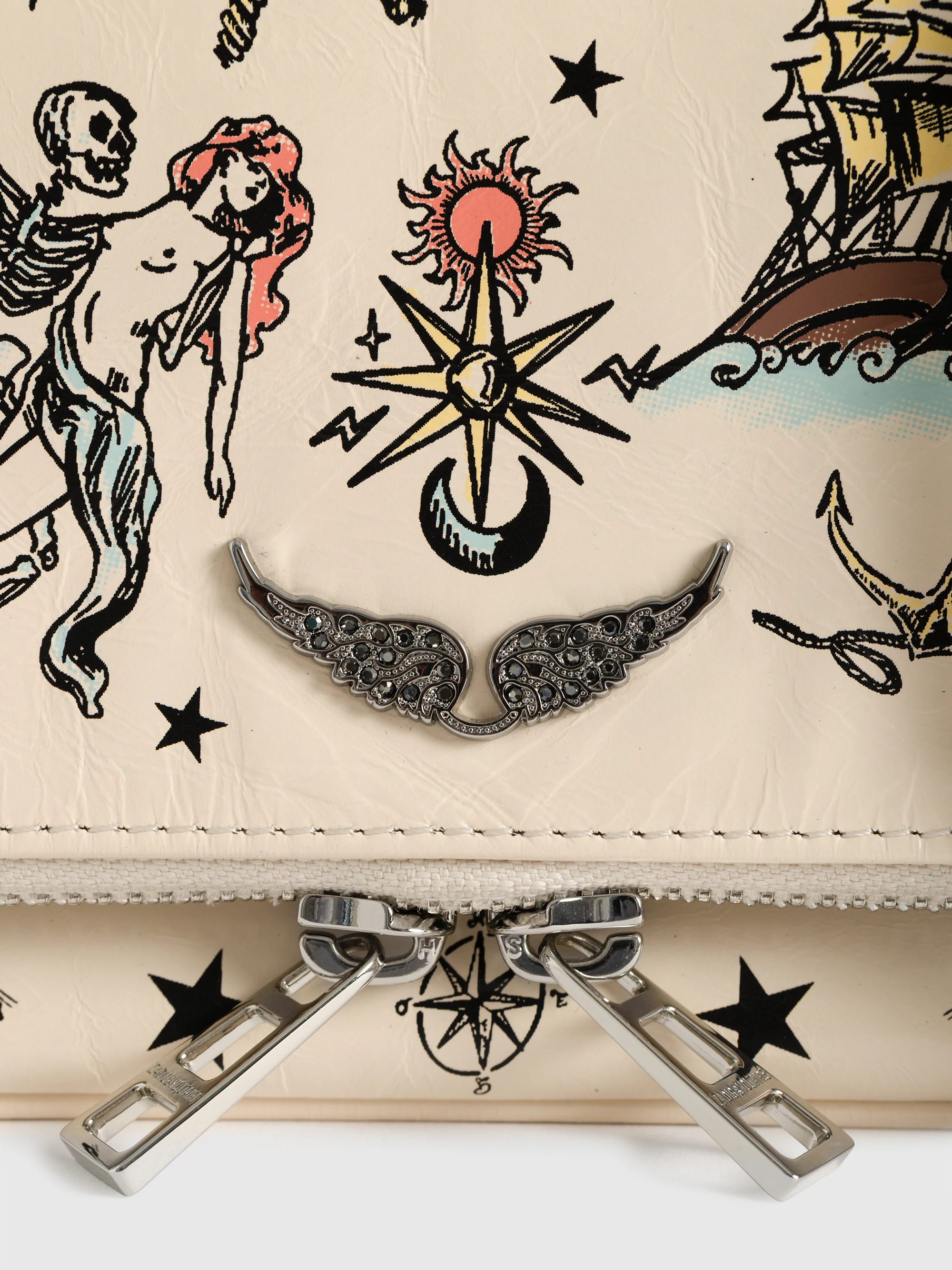 Rock Mini Tattoo Clutch