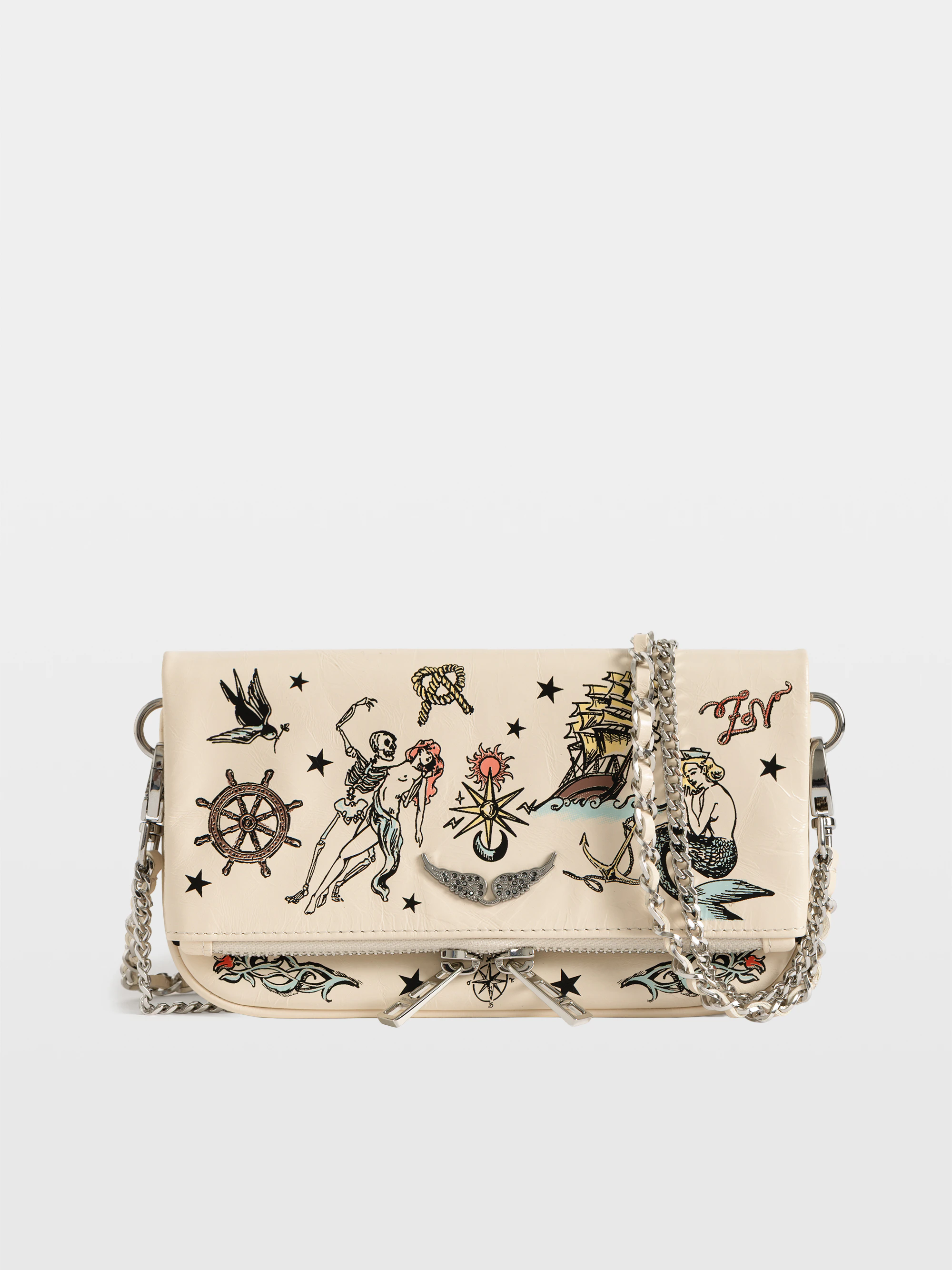 Rock Mini Tattoo Clutch