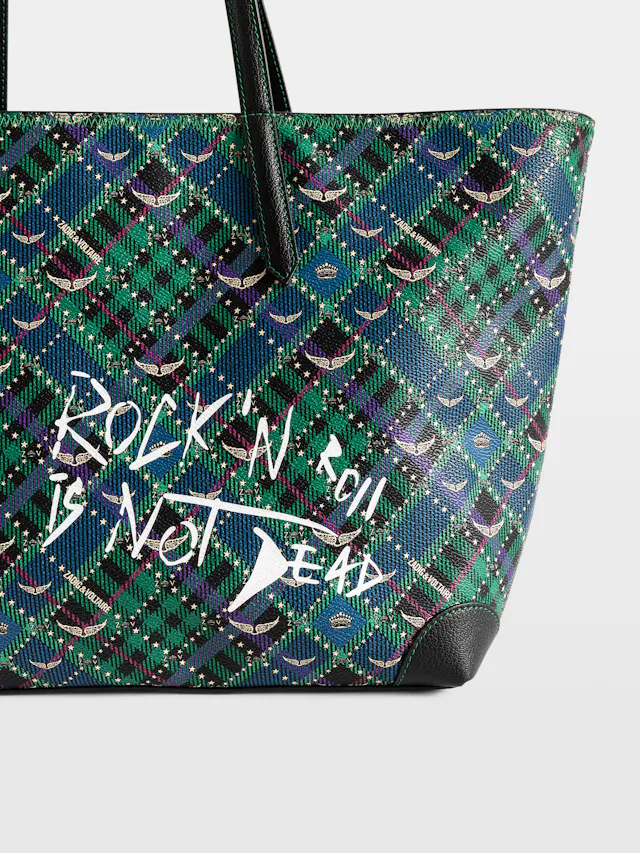 Z Shopper Punk Check Bag