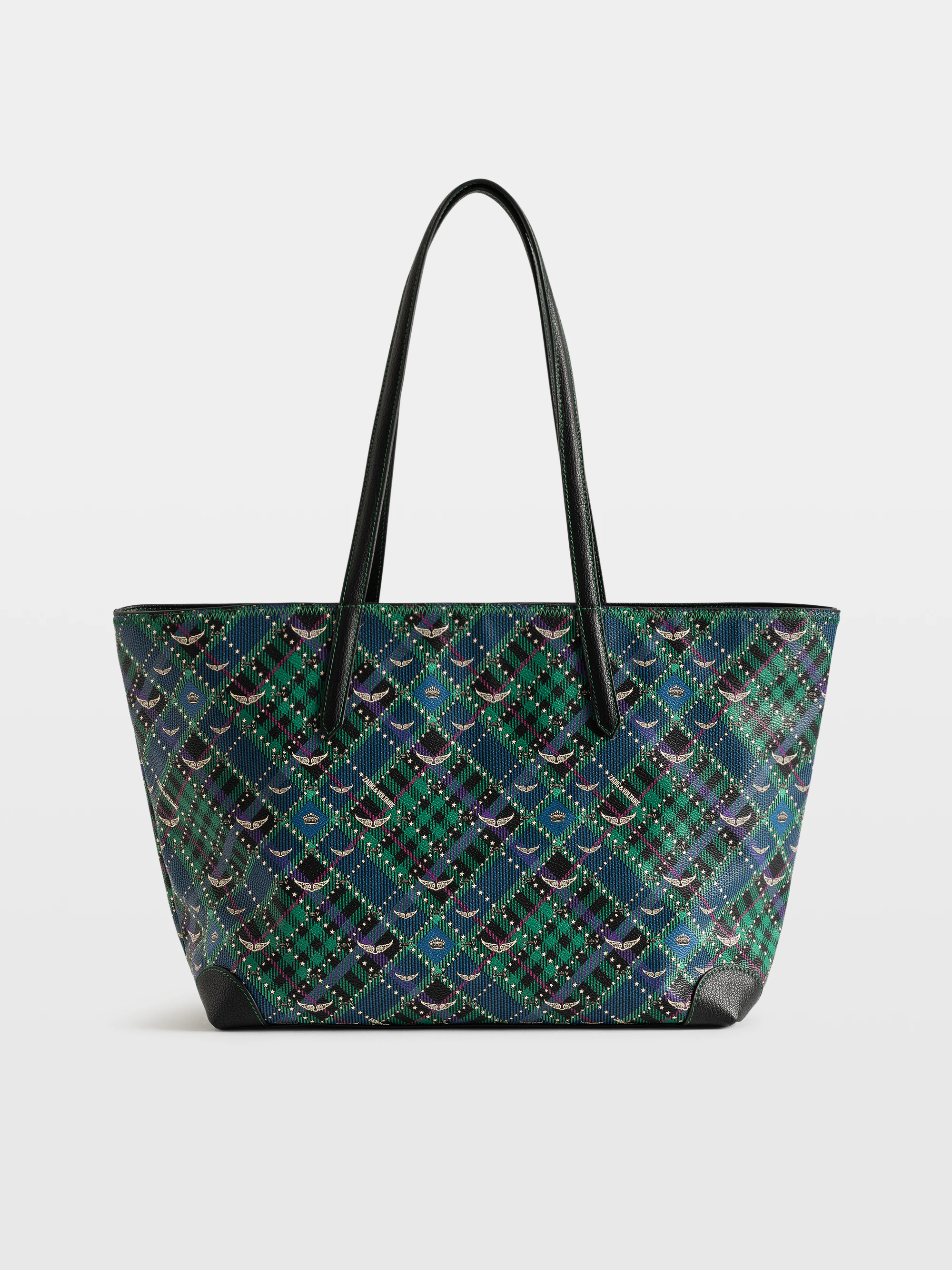 Z Shopper Punk Check Bag
