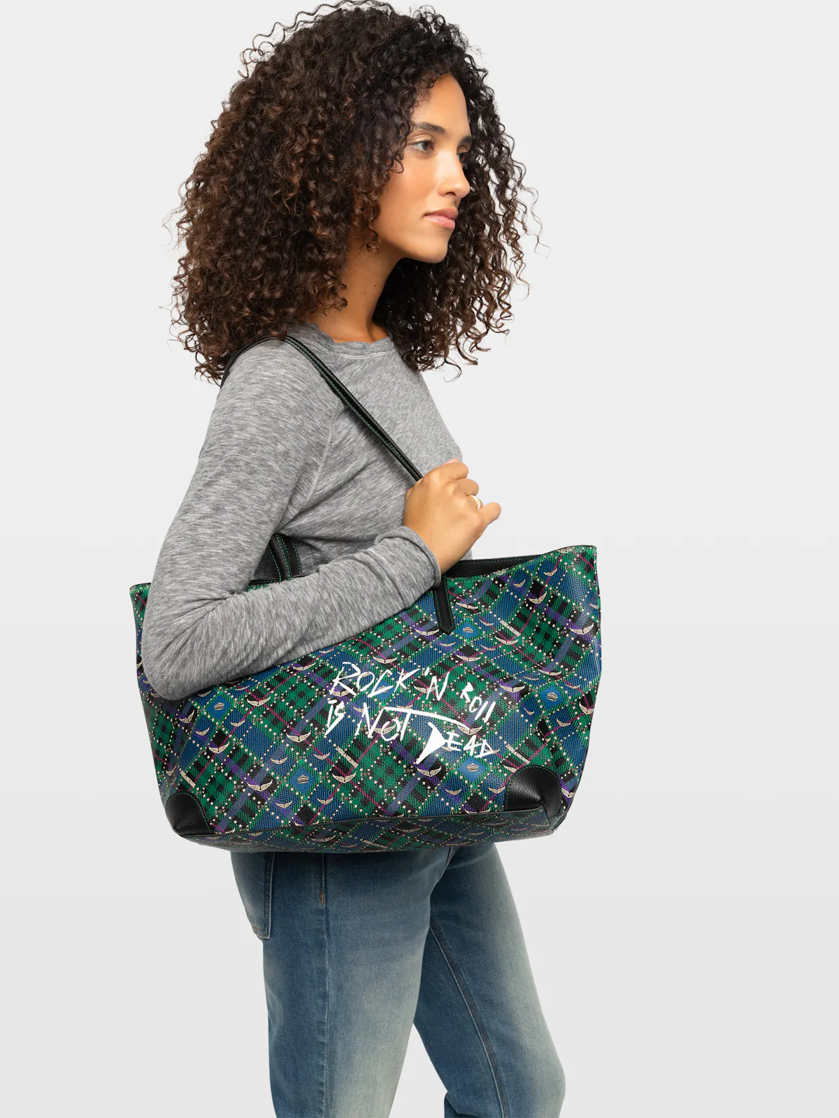 Sac Z Shopper Punk Check
