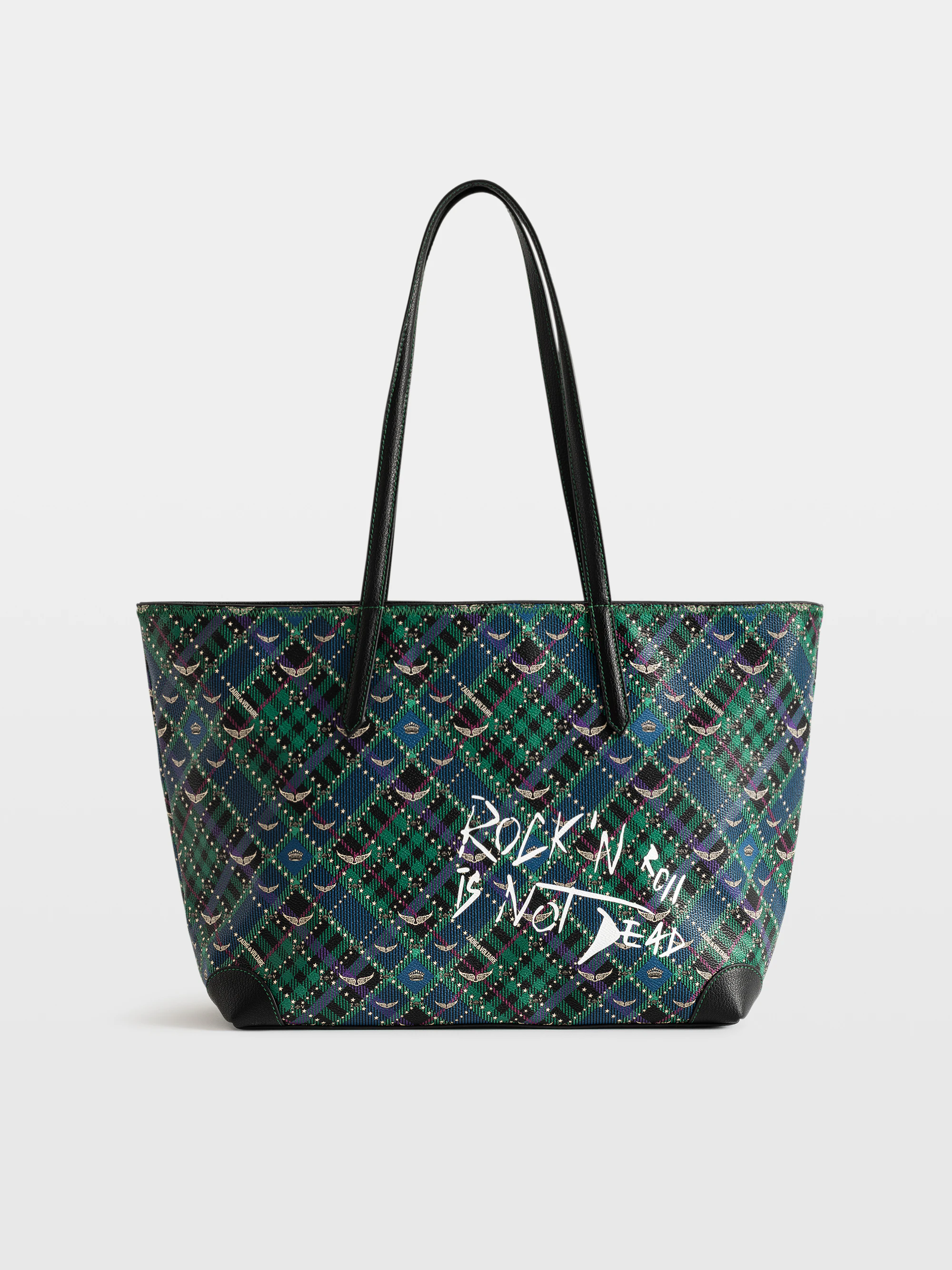 Z Shopper Punk Check Bag