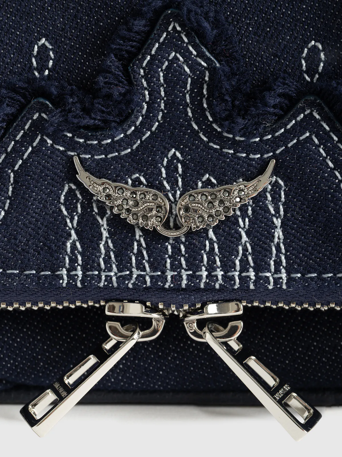Bolso de Mano Rock Mini Denim