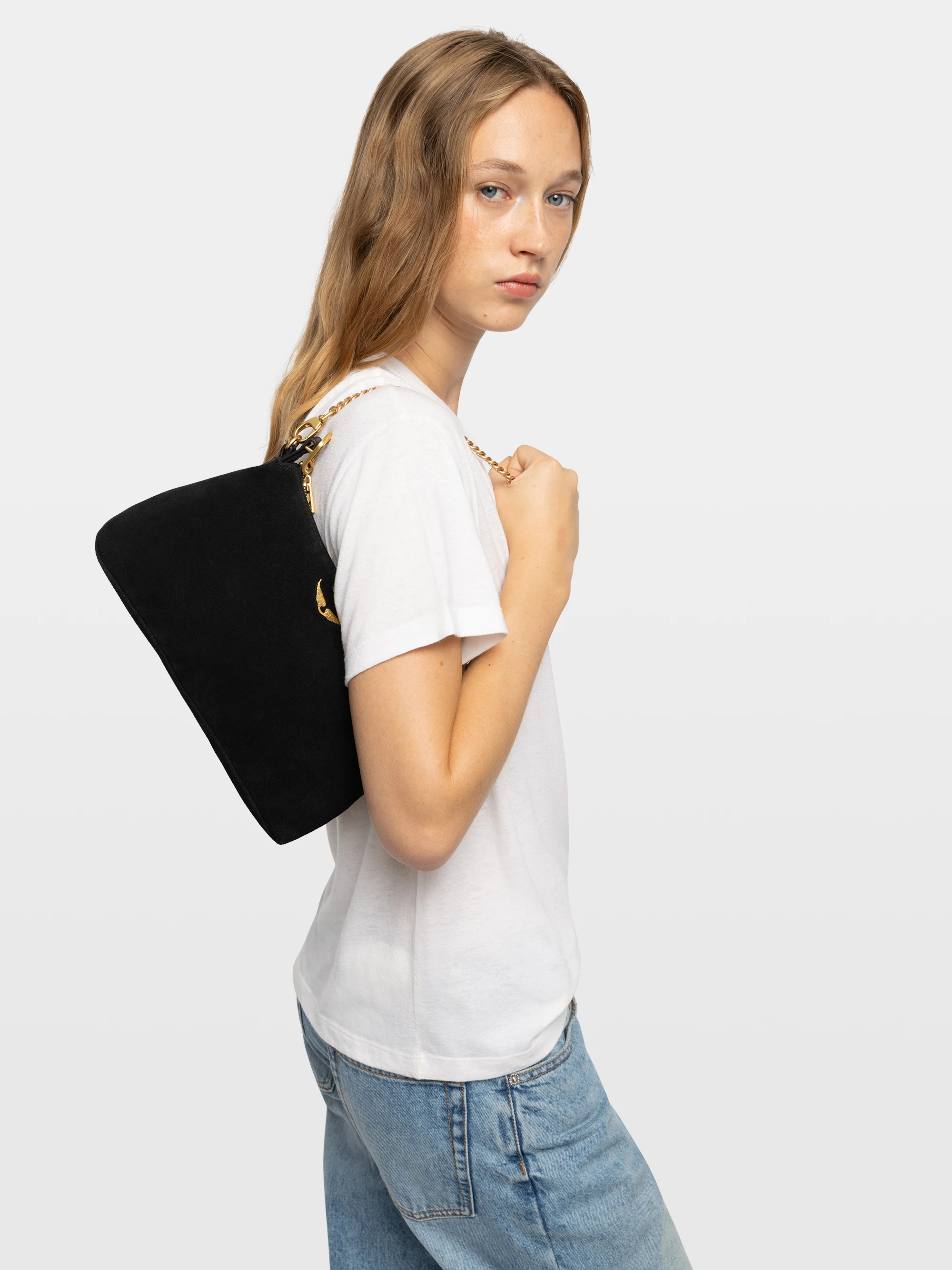 Jim Mini Suede Bag