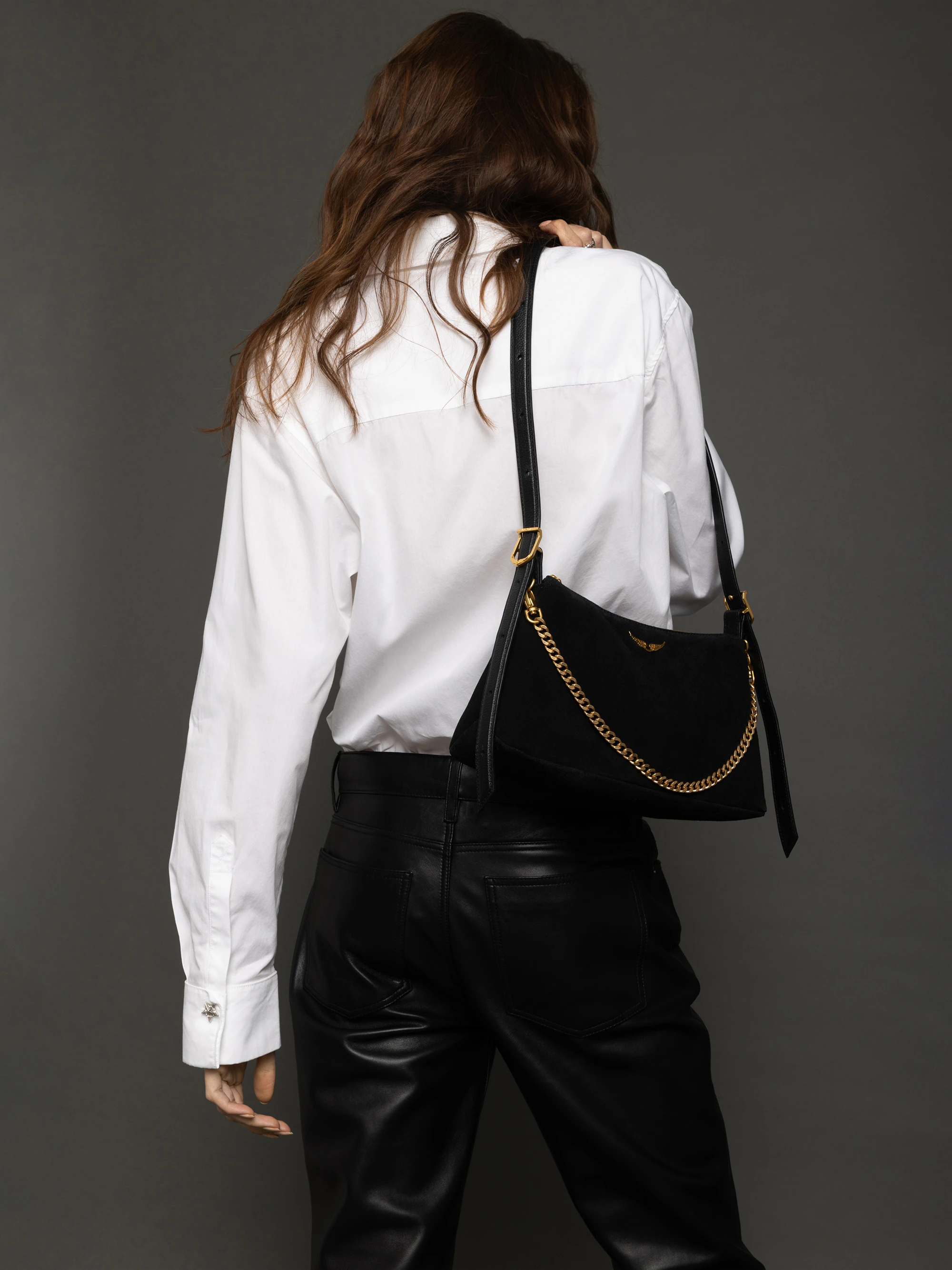 Jim Mini Suede Bag