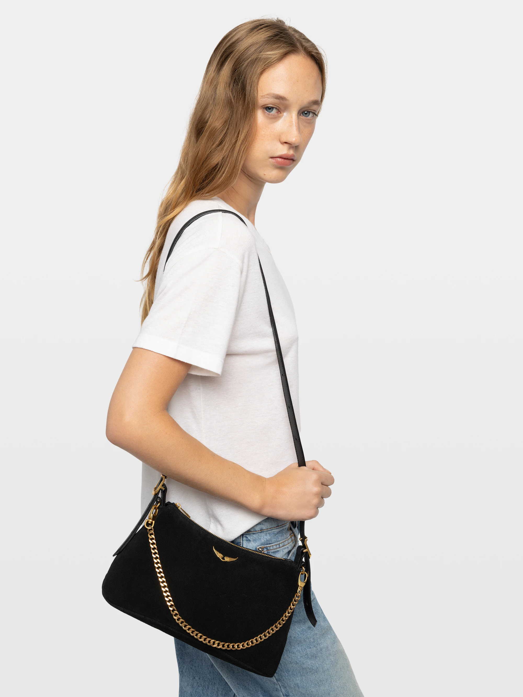 Jim Mini Suede Bag