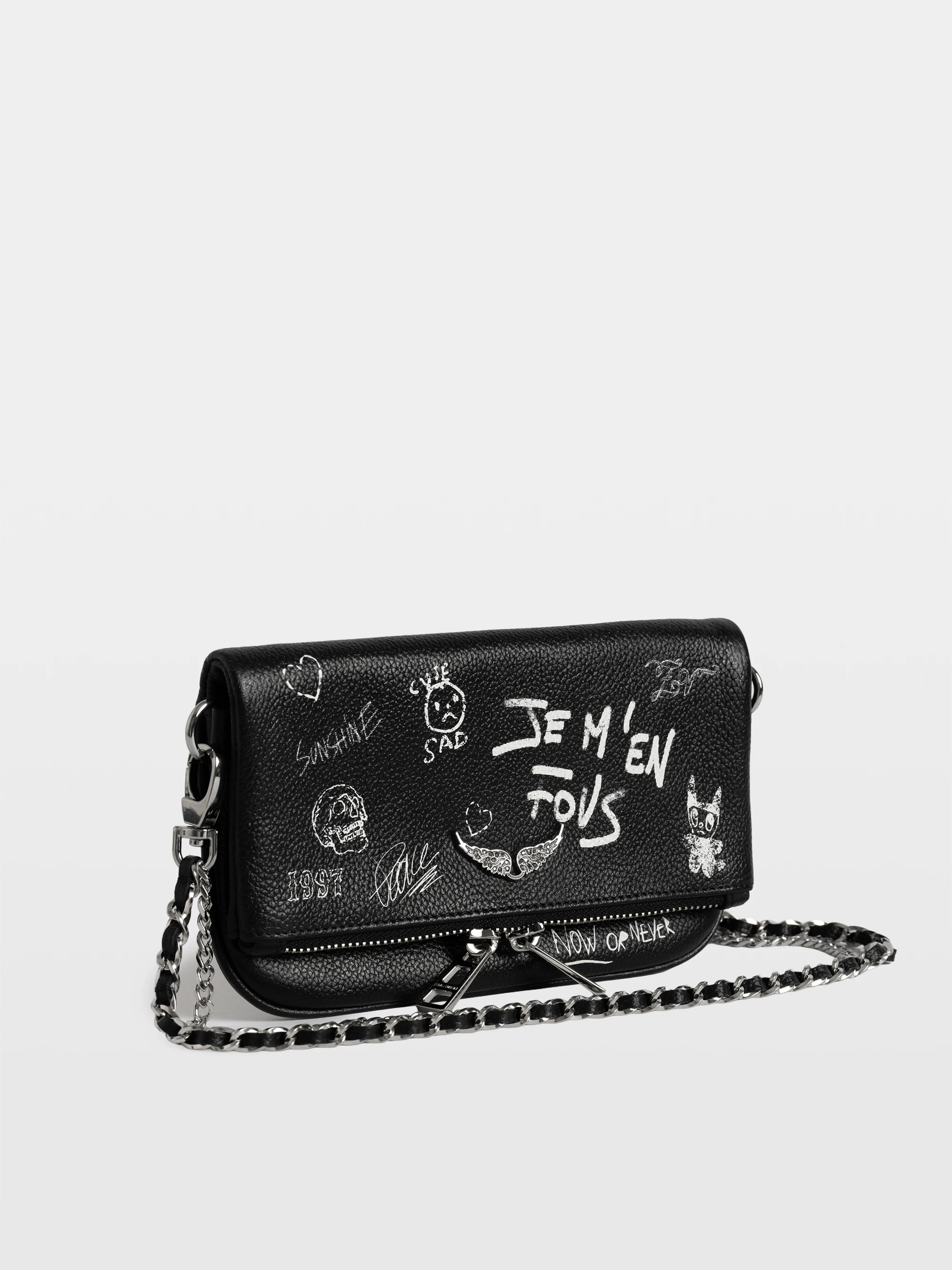 Rock Mini Arty Tag Clutch