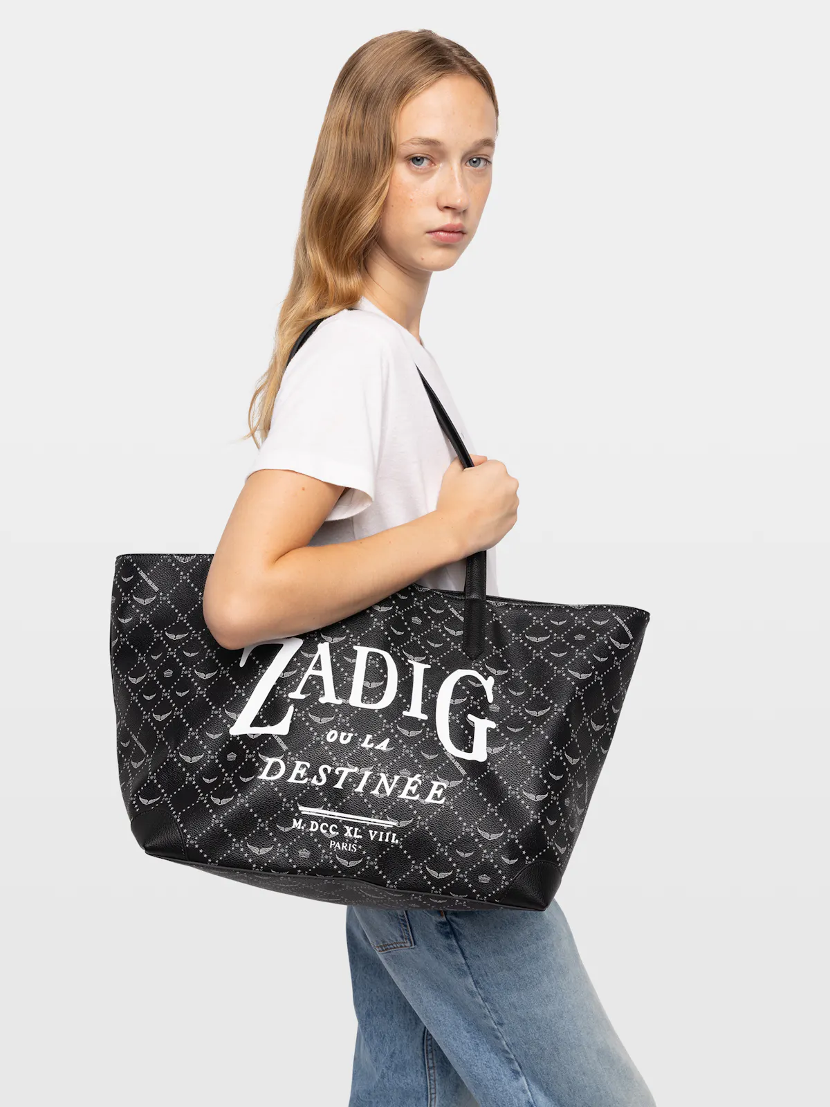 Z Shopper XL Monogram Book Tag Tasche