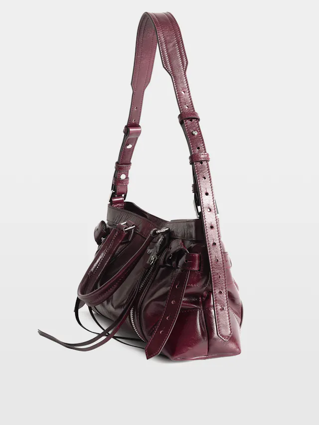 Madison Small Vintage Patent Bag