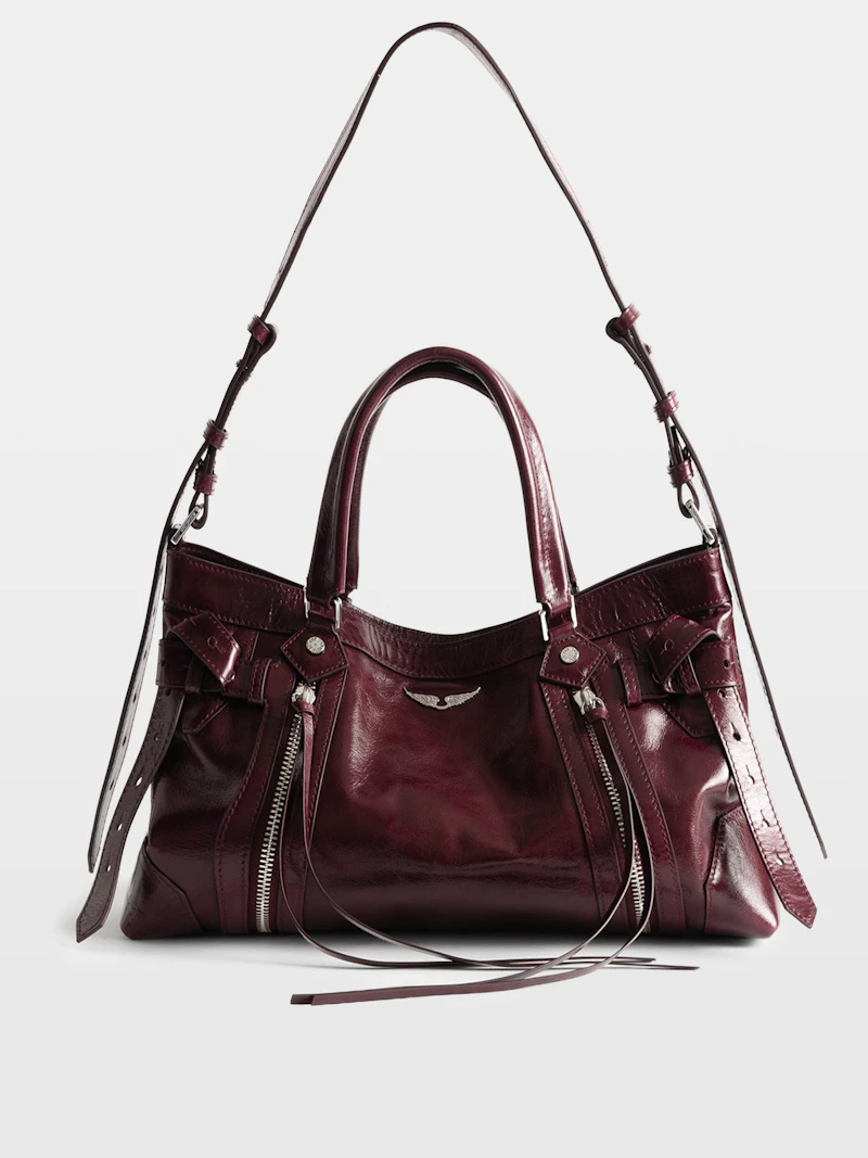 Sac Madison Small Vintage Patent — Violet — Zadig & Voltaire