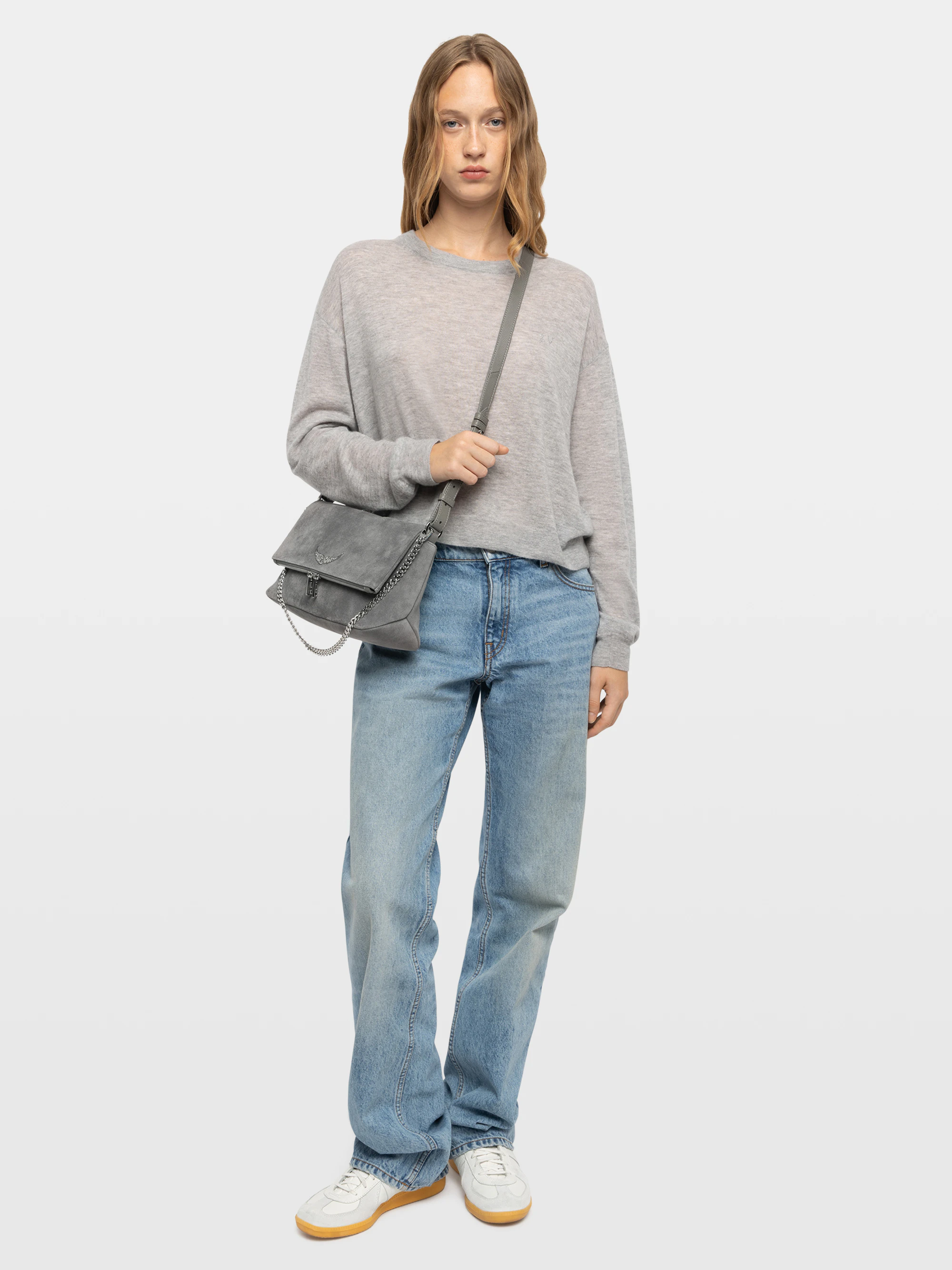 Rocky II Suede Bag