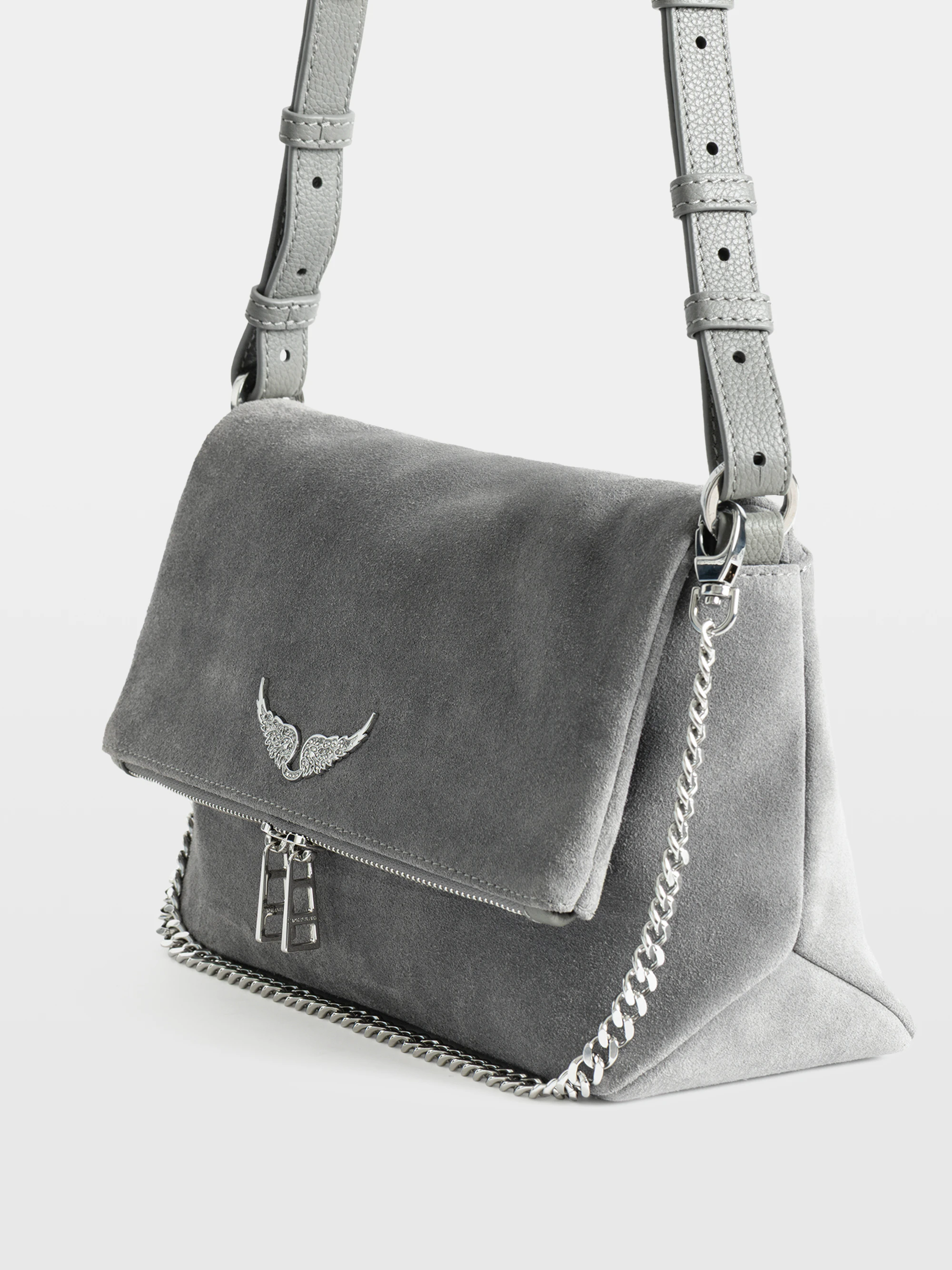 Rocky II Suede Bag