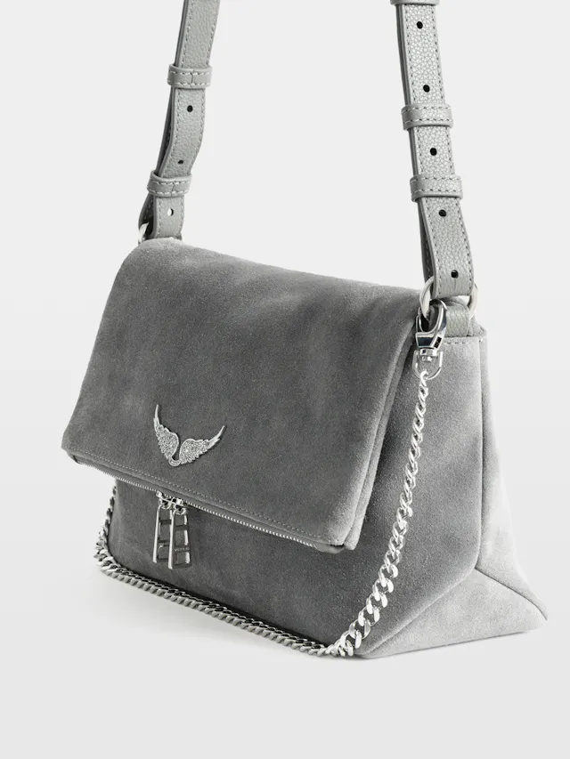 Rocky II Suede Bag