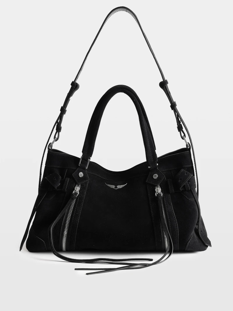 Sac Madison Small — Suede Noir — Zadig & Voltaire