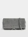 Rock Suede Clutch