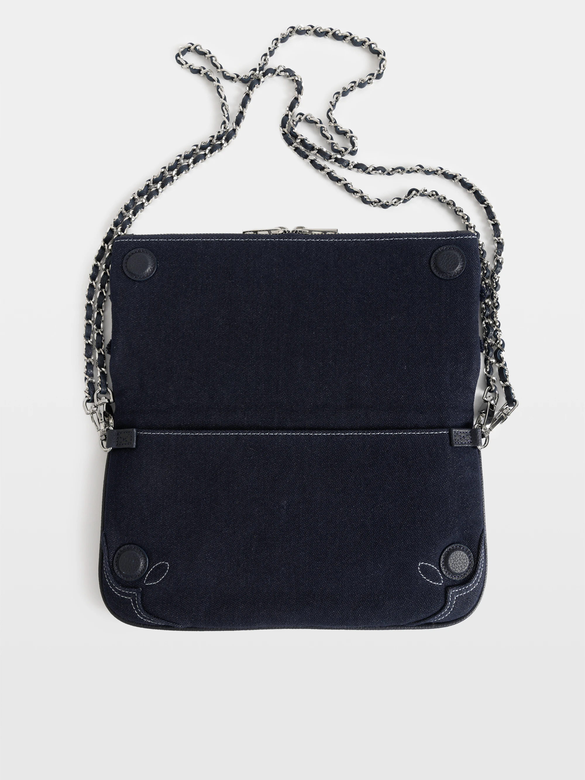 Rock Denim Clutch