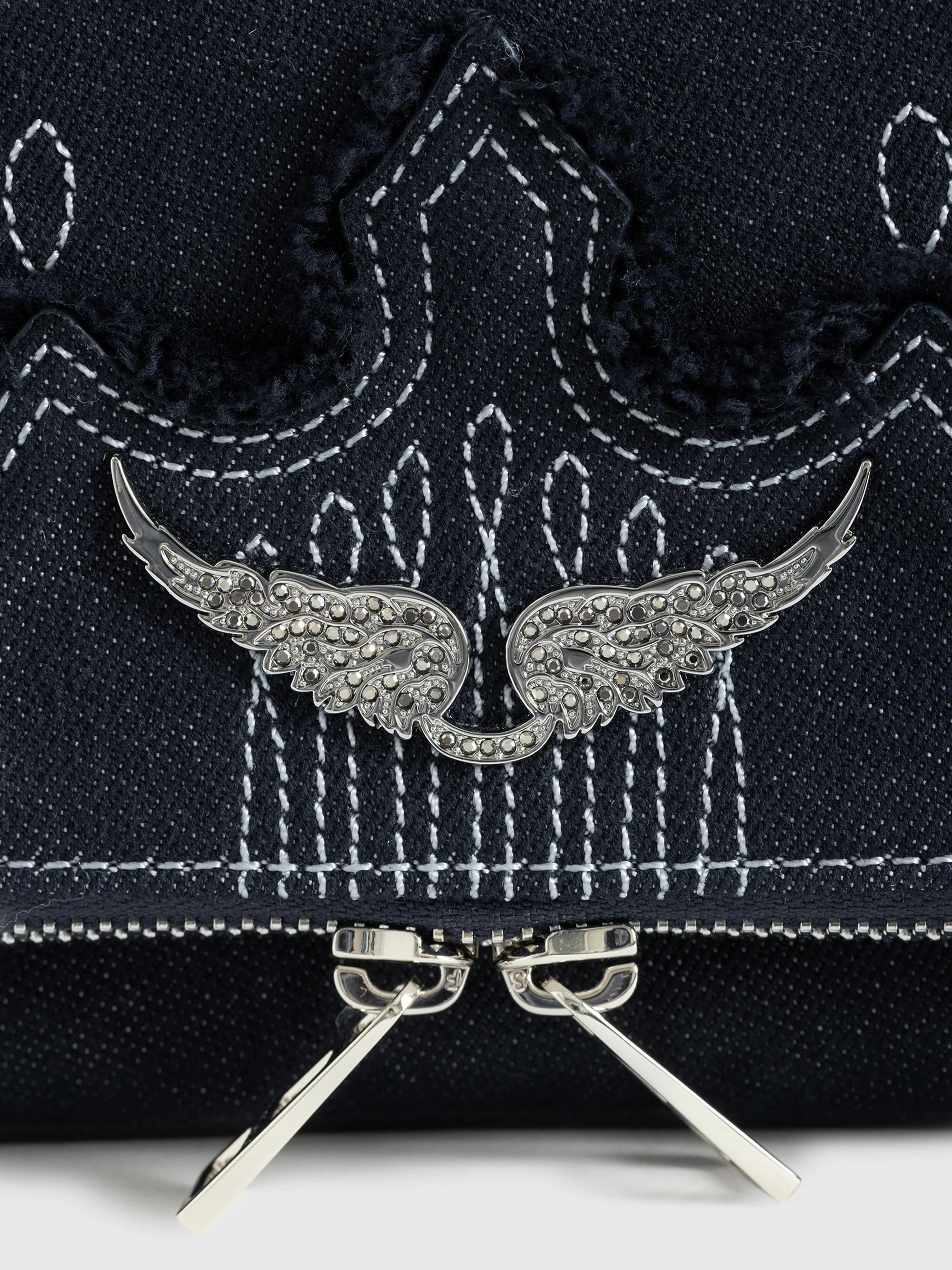 Rock Denim Clutch